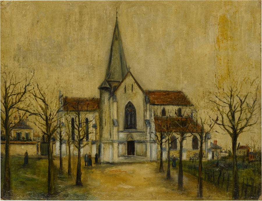 L’Église (1914) - Maurice Utrillo
