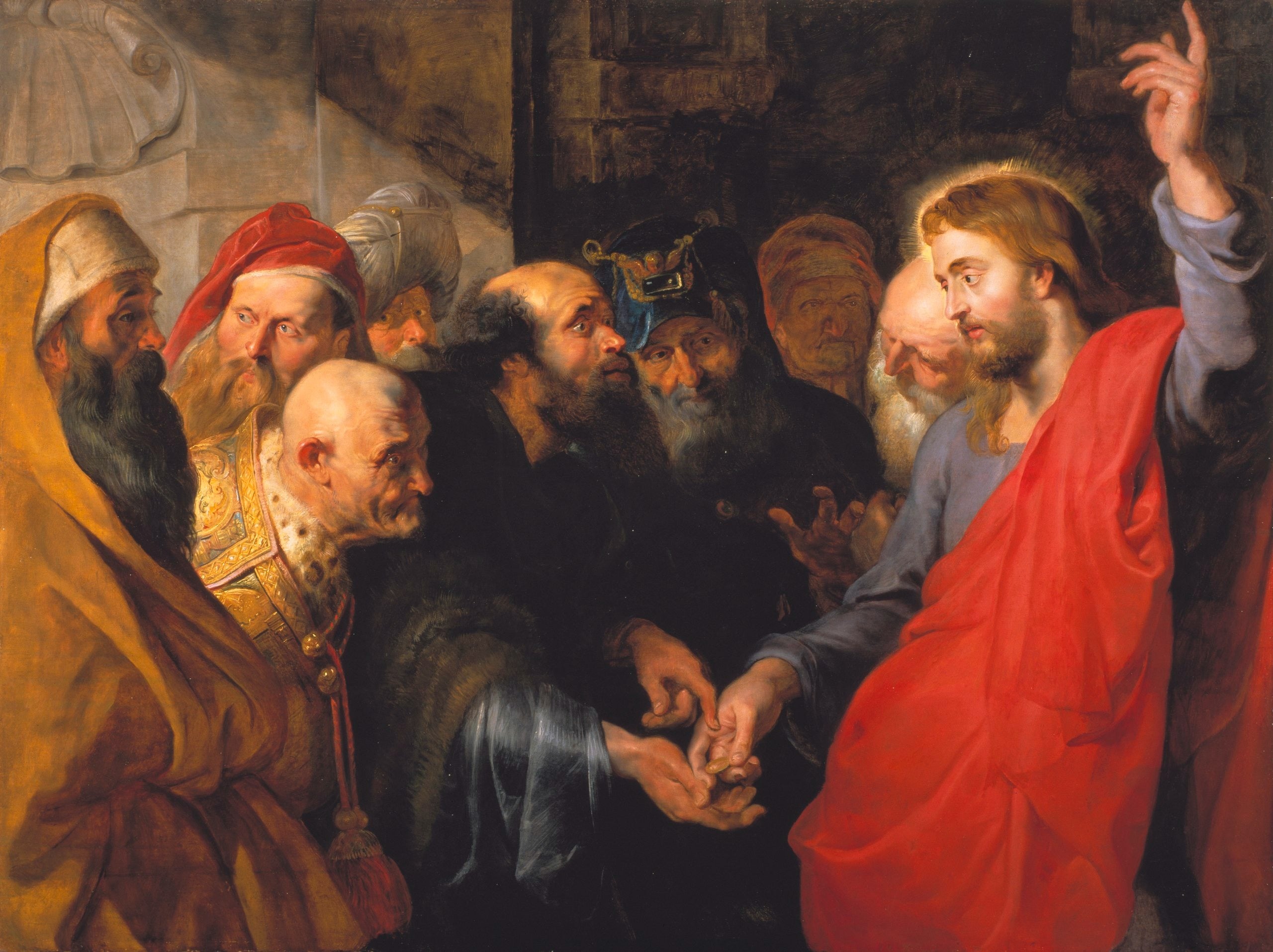 הכסף של המנחה (מתיא 22:19) - פיטר פול רובנס