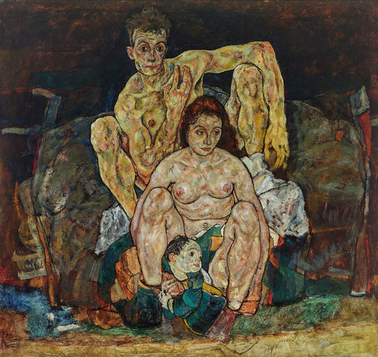 👨‍👩‍👦 המשפחה – אגונ שילה (1918)