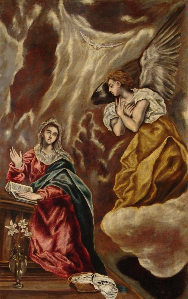 Annonciation - El Greco
