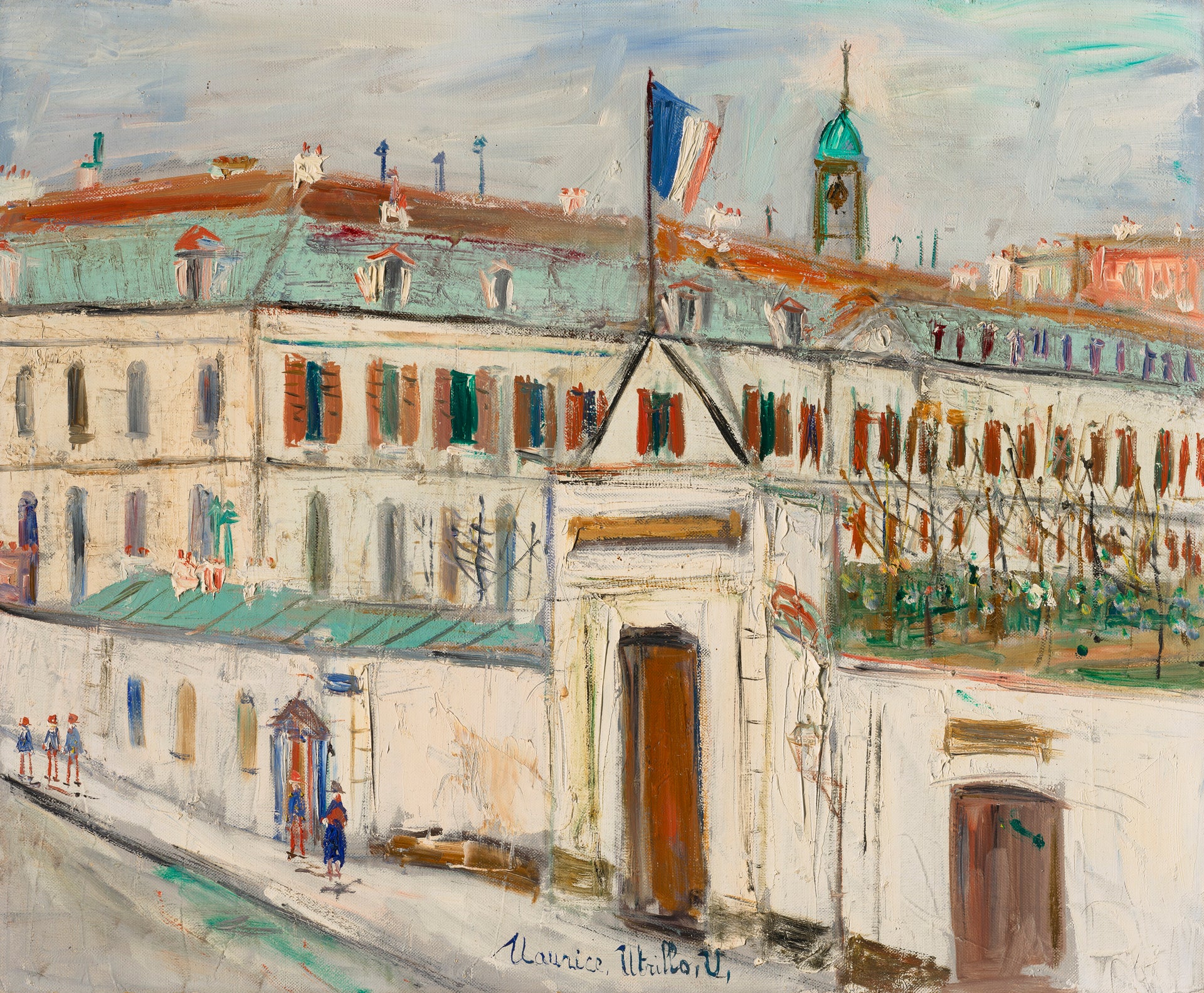La Caserne - Maurice Utrillo