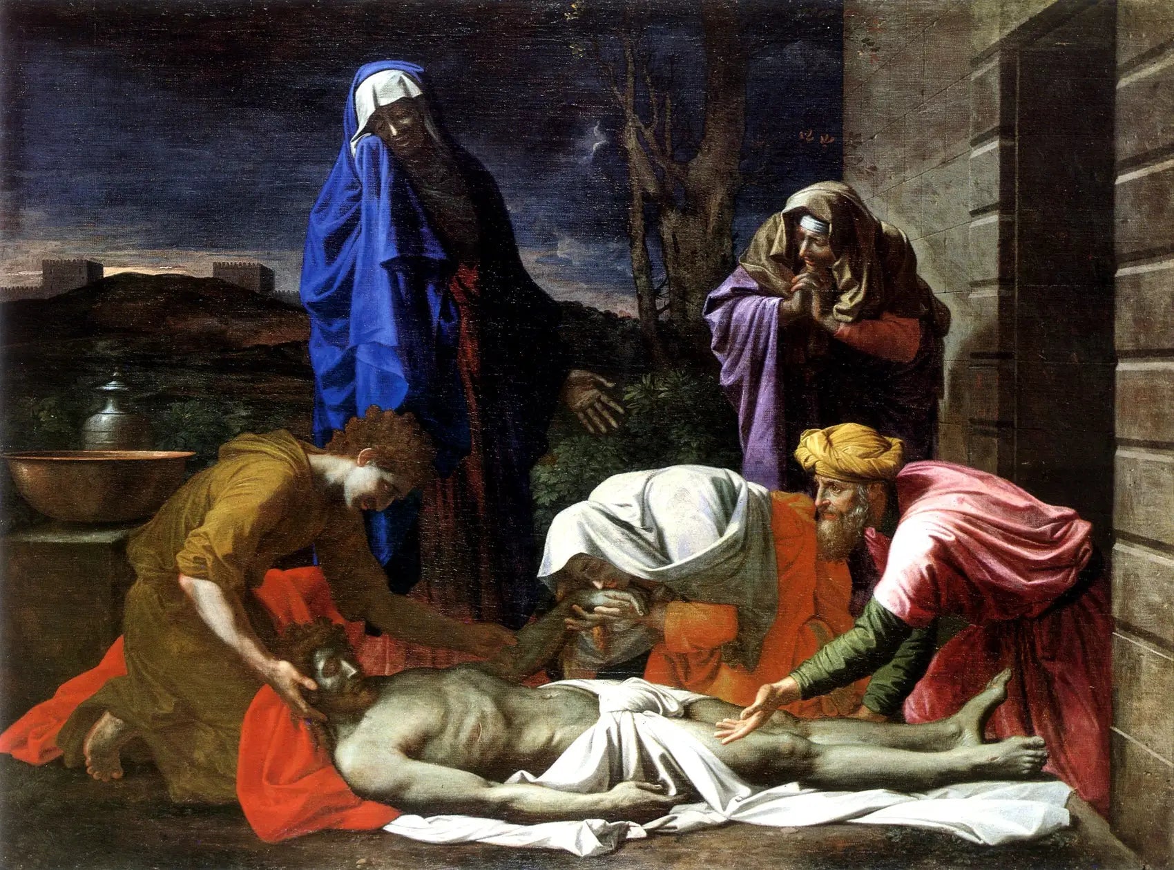 La Lamentation sur le Christ mort - Nicolas Poussin - Alpha Reproduction