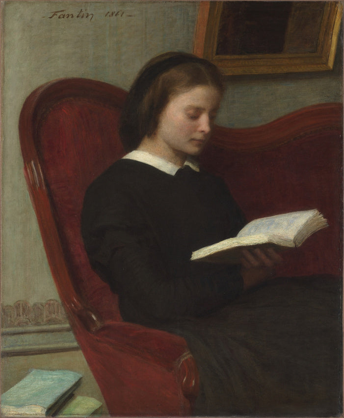 La Liseuse - Henri Fantin-Latour