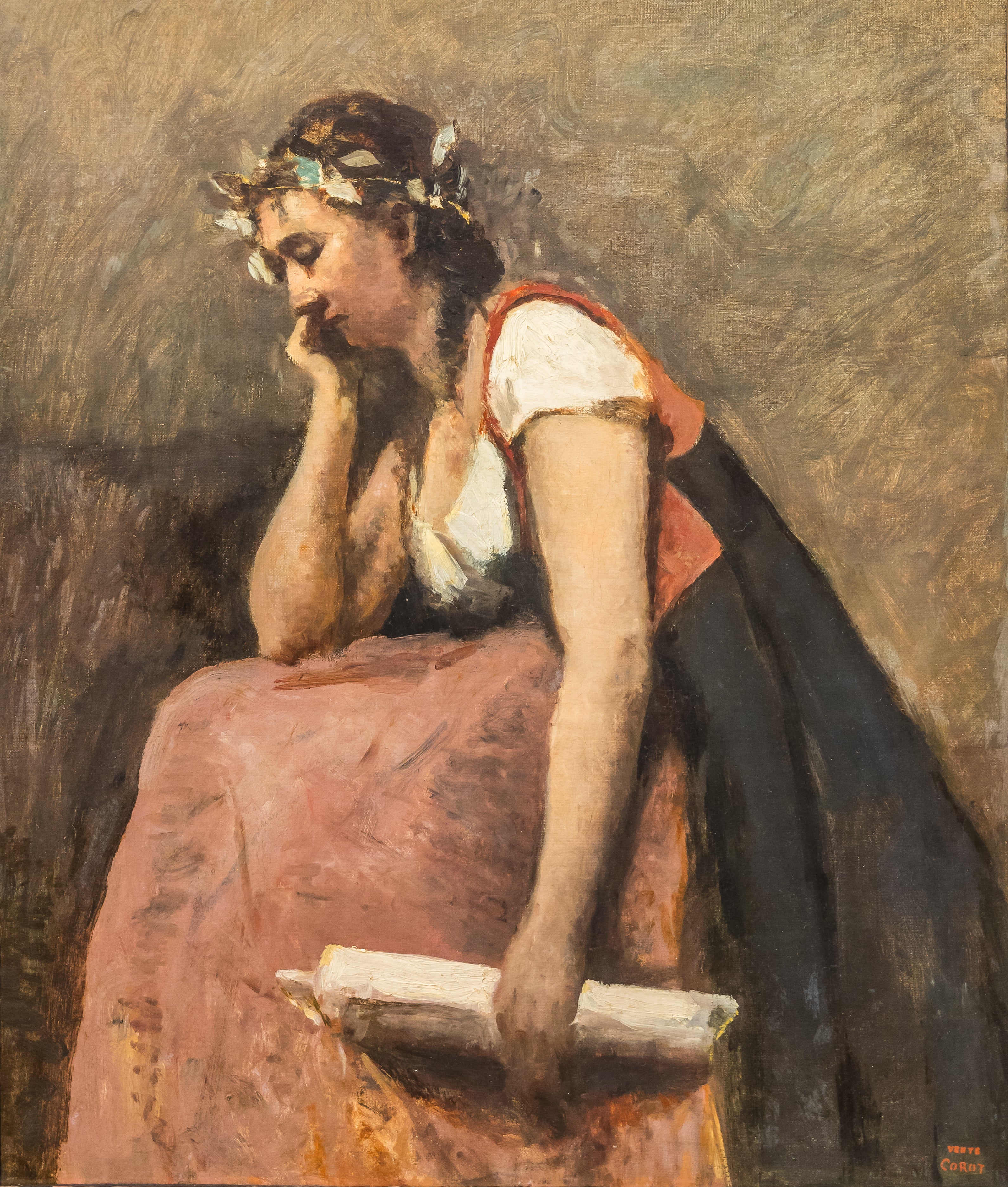 La Poésie - Jean-Baptiste Camille Corot