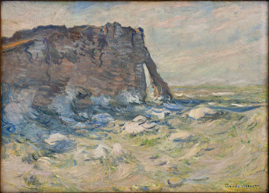 🎨 שער ד'אוול באטרט – קלוד מונה, בסביבות 1886
