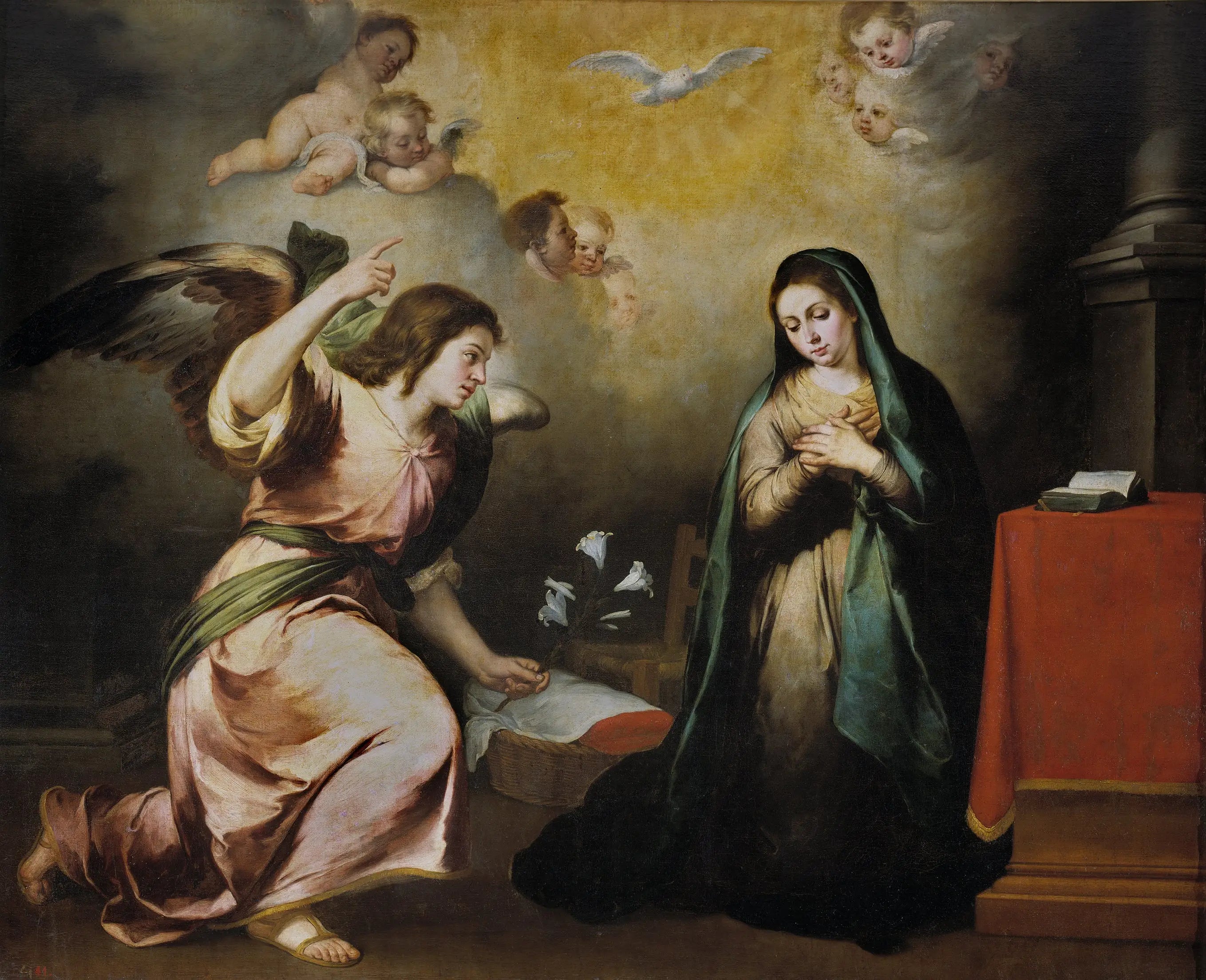 L’Annonciation - Bartolomé Esteban Murillo - Alpha Reproduction