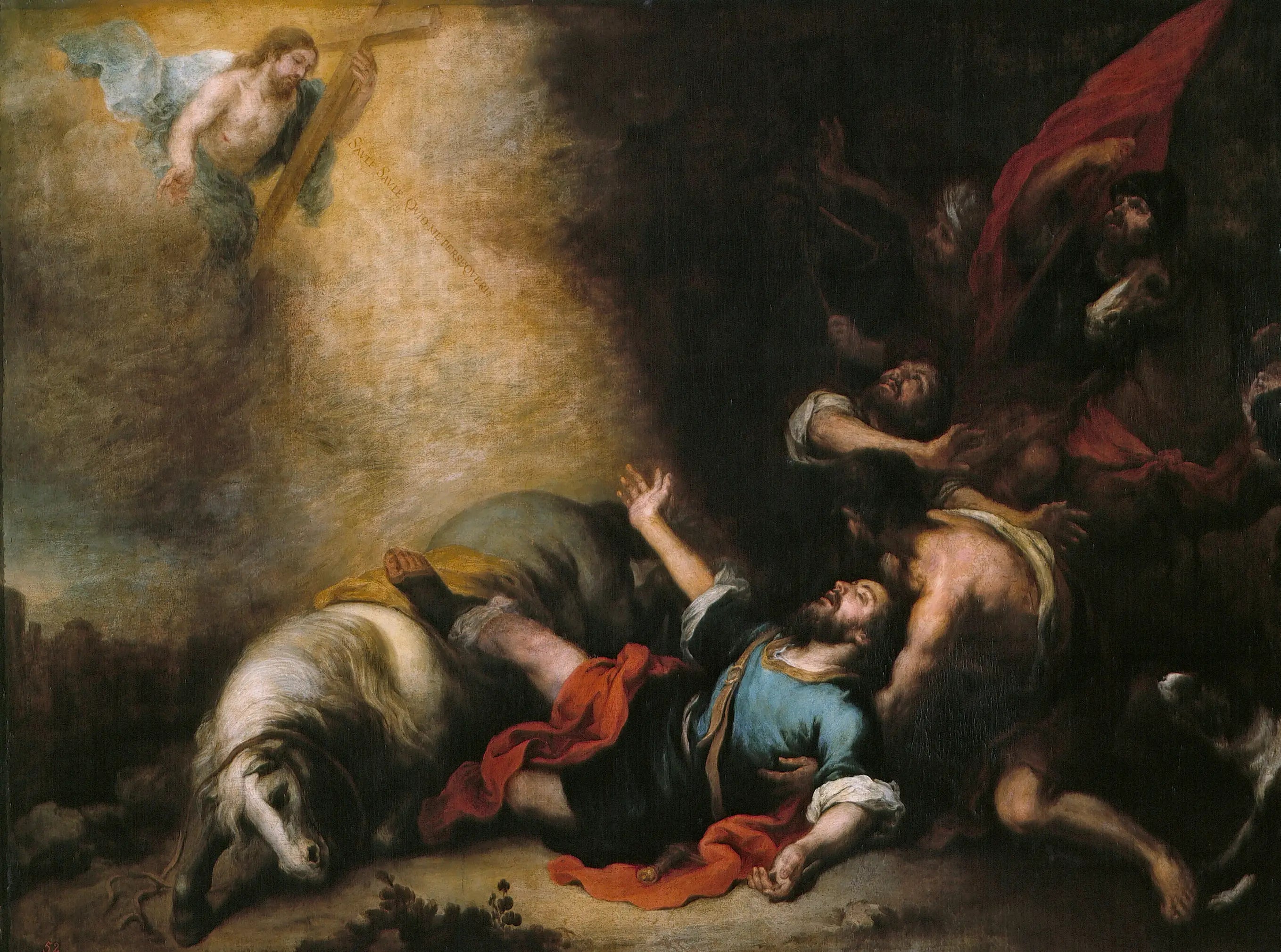 Conversion de saint Paul - Bartolomé Esteban Murillo - Alpha Reproduction