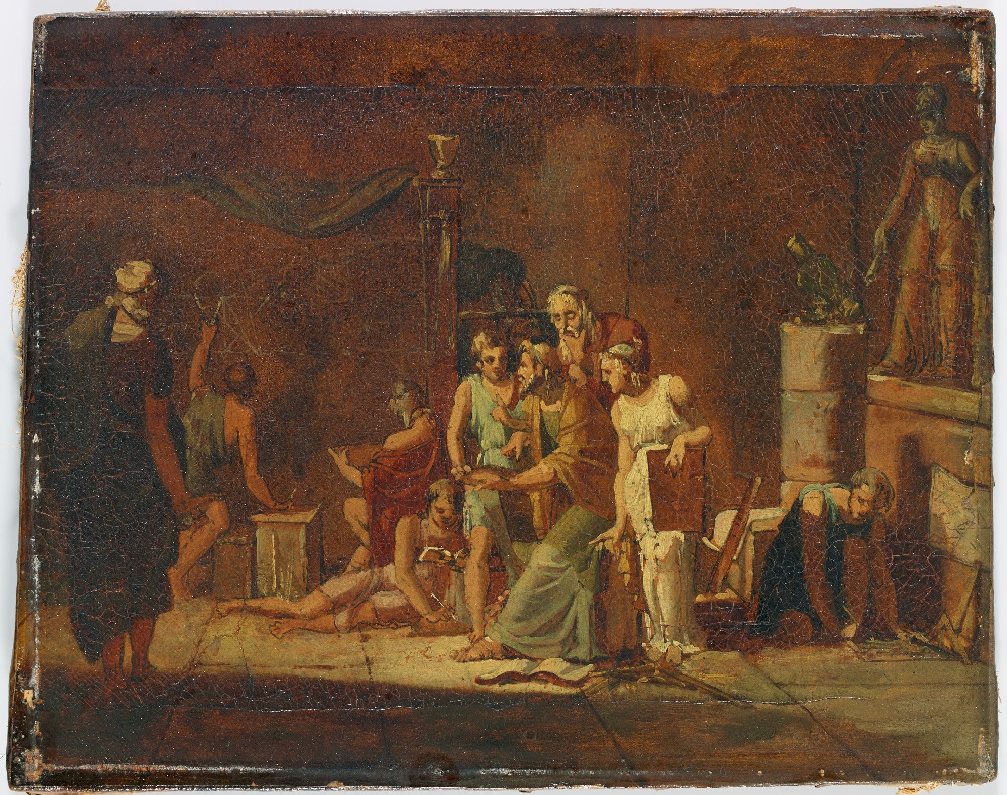 La leçon d'Archimède - Pierre-Narcisse Guérin