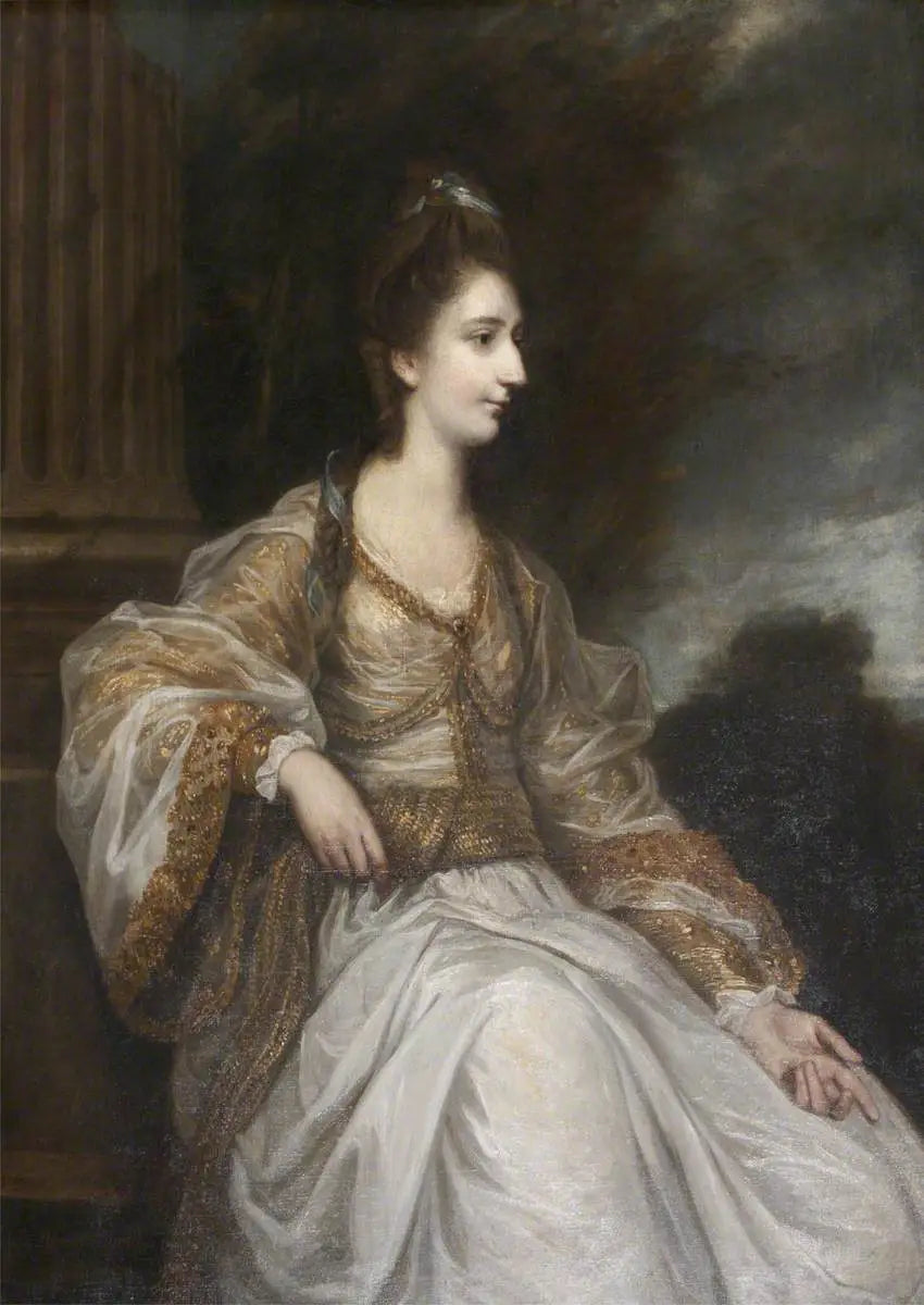 Lady « Harriot » Christian Henrietta Caroline Fox-Strangways Mme John Dyke Acland (1749/50-1815) - Joshua Reynolds
