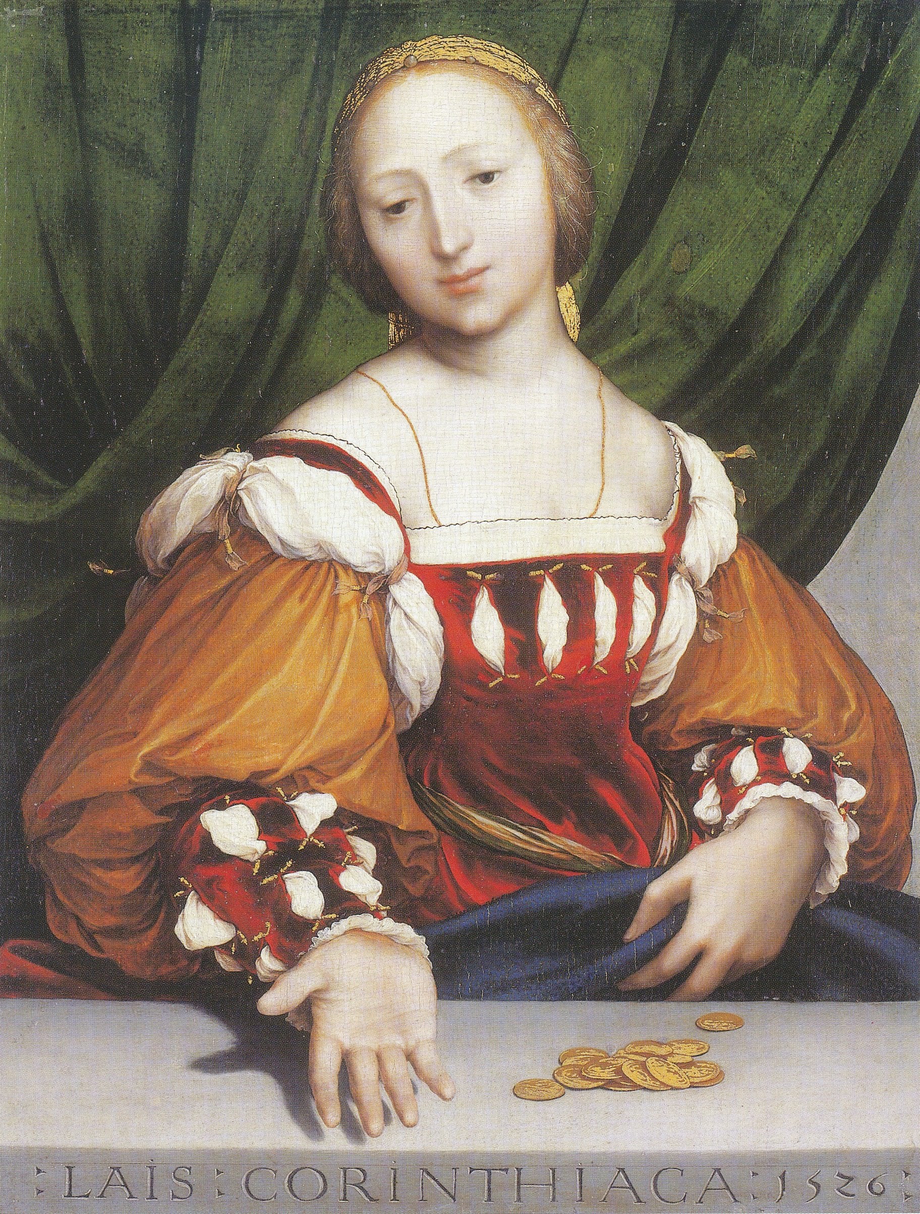 Laïs de Corinthe - Hans Holbein le Jeune