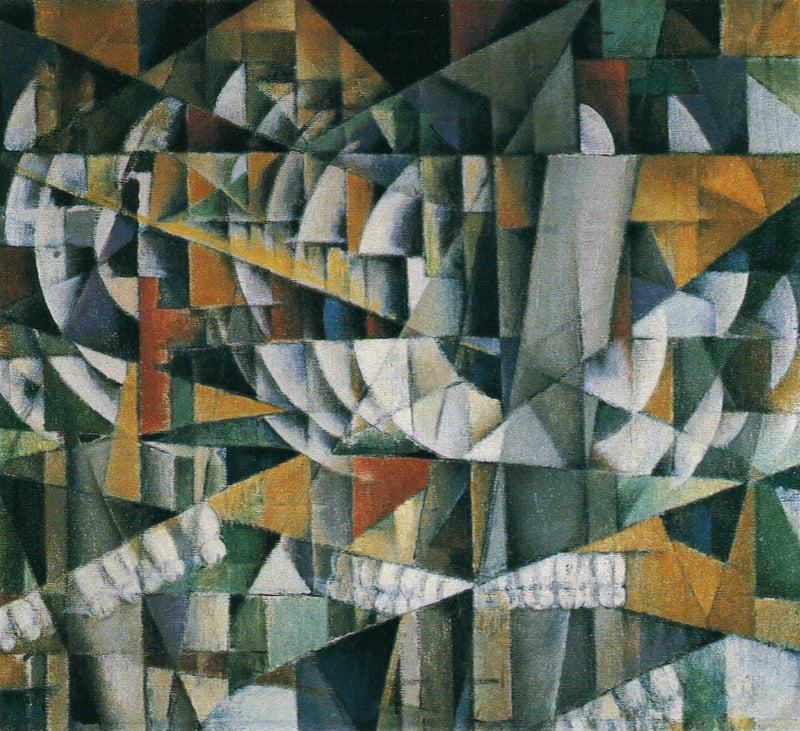 Paysage défilant à toute vitesse - Ivan Kliun