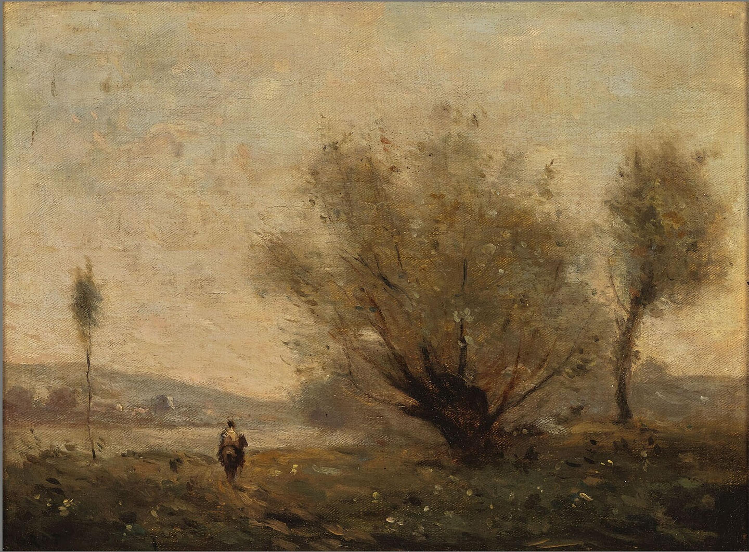 Paysage près de Ville d'Avray - Jean-Baptiste Camille Corot
