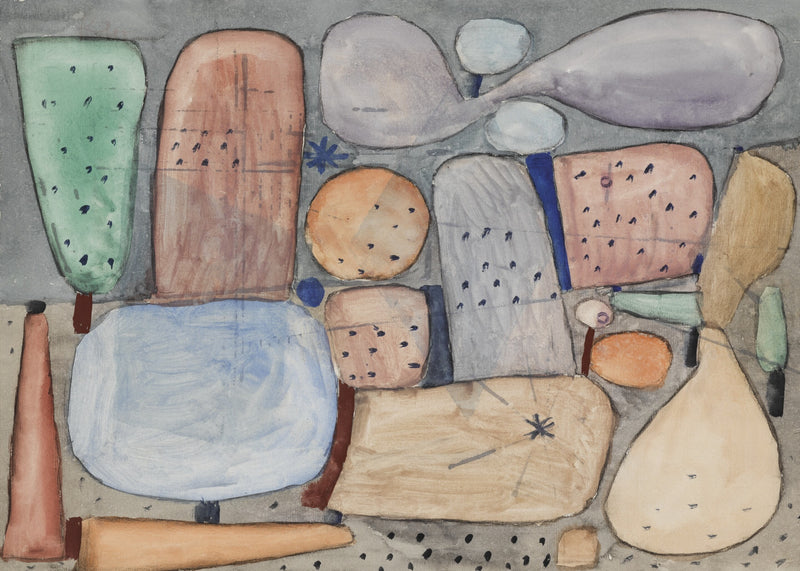 Parts of a Landscape Assembled - Paul Klee