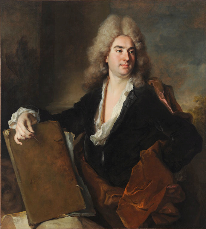 Le graveur François Chéreau - Nicolas de Largillière