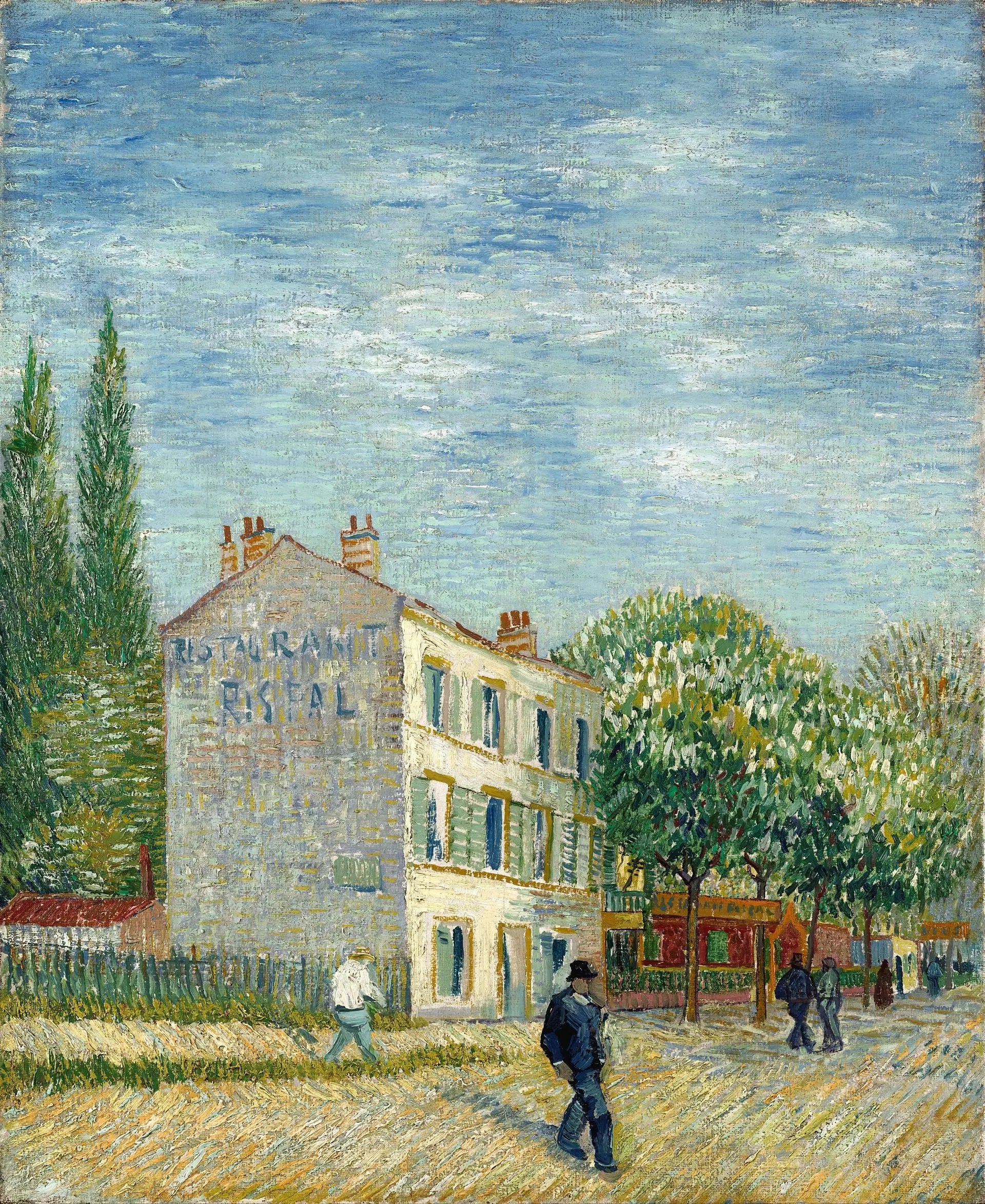 Le Restaurant Rispal à Asnières - Vincent van Gogh - Alpha Reproduction