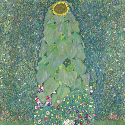 🌻🎨 חמנית – גוסטב קלימט (1907)