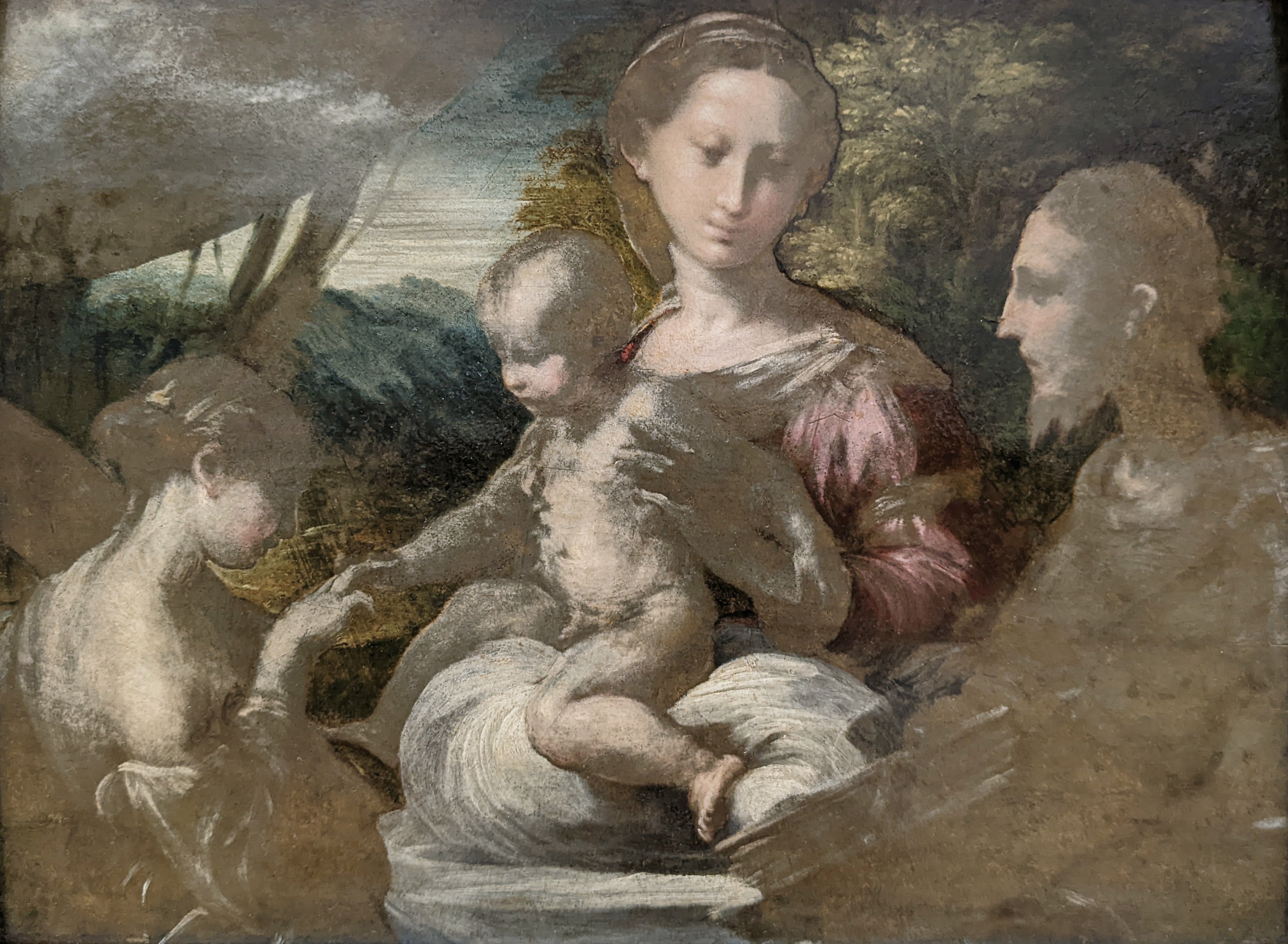 Le Mariage mystique de Sainte Catherine - Parmigianino