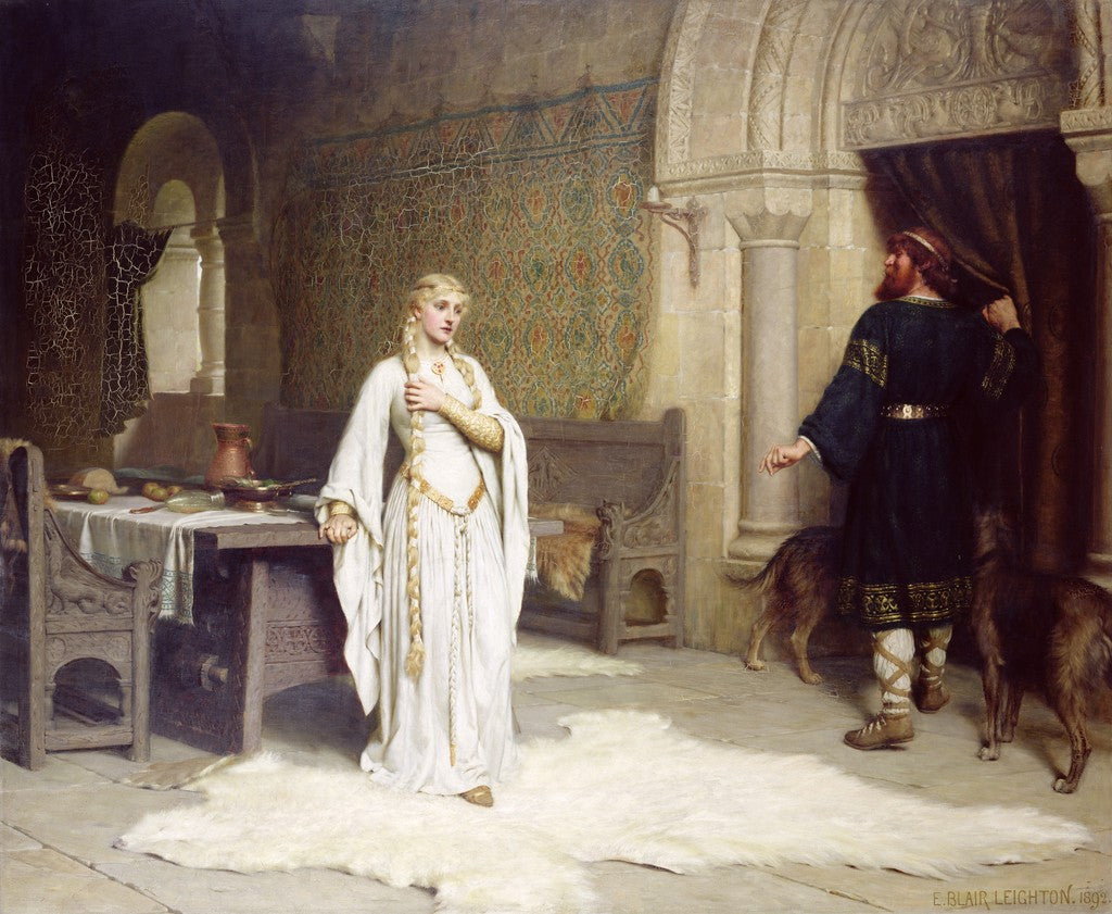 Godiva et Léofric - Edmund Blair Leighton