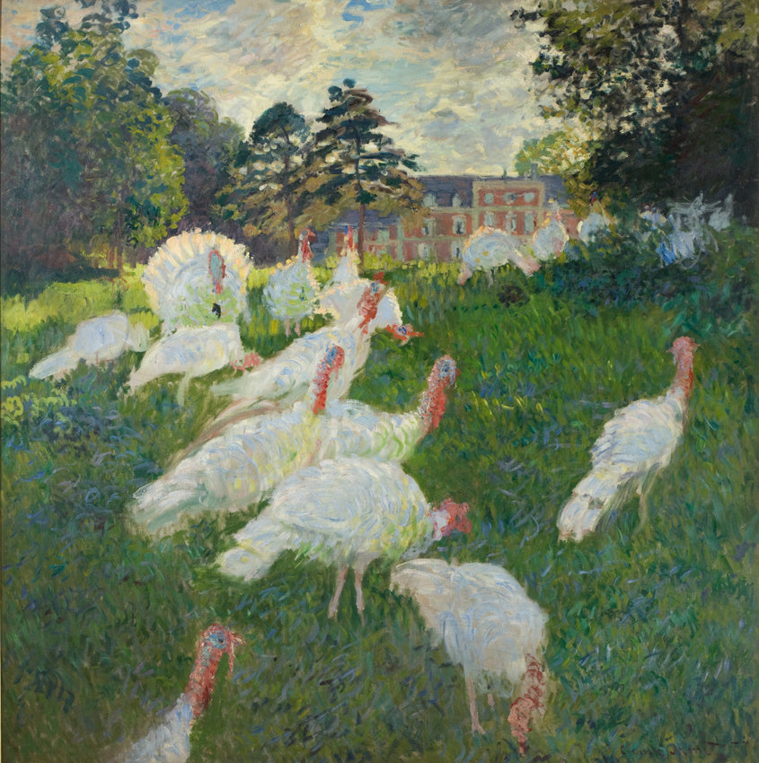 🎨 התרנגולים – קלוד מונה (1877)