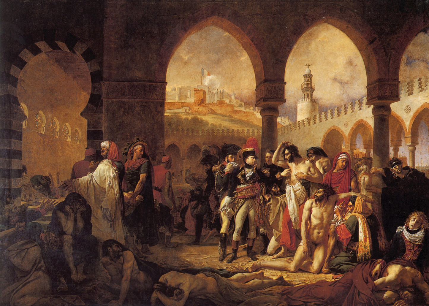 המצורעים של יפו – אנטואן-ז'אן גרוס (1804)