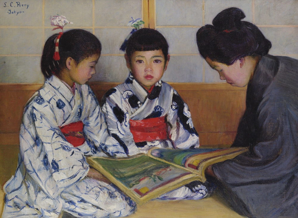 Le livre d’images - Lilla Cabot Perry - Alpha Reproduction