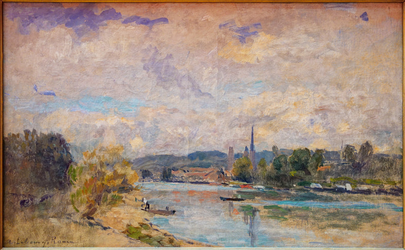 L'Île Lacroix à Rouen - Albert Lebourg