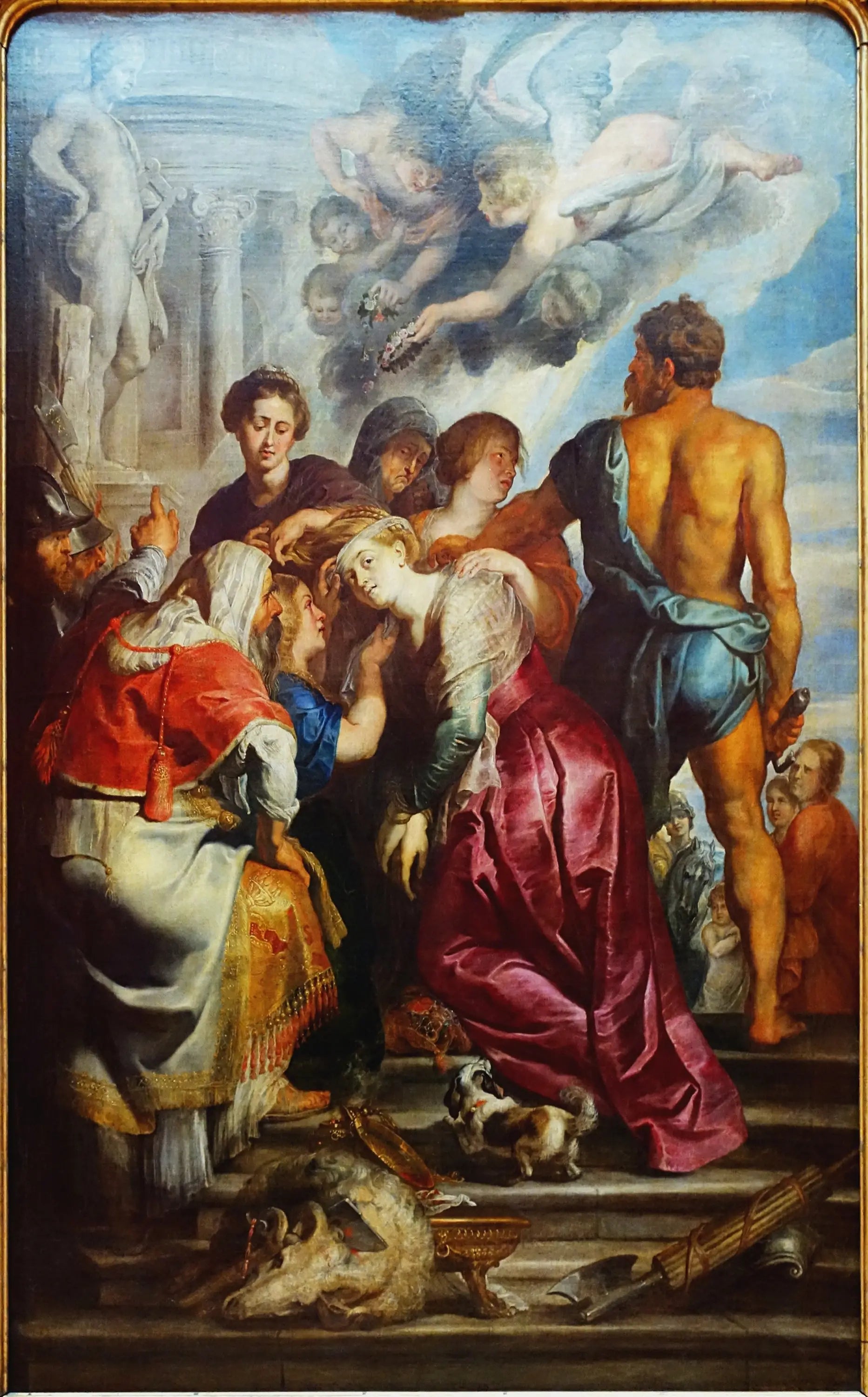 Martyre de sainte Catherine - Peter Paul Rubens - Alpha Reproduction