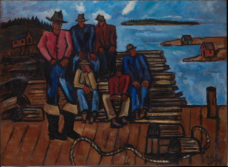 Pêcheurs de homard - Marsden Hartley