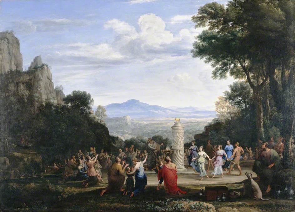 L'Adoration du Veau d'Or - Claude Lorrain