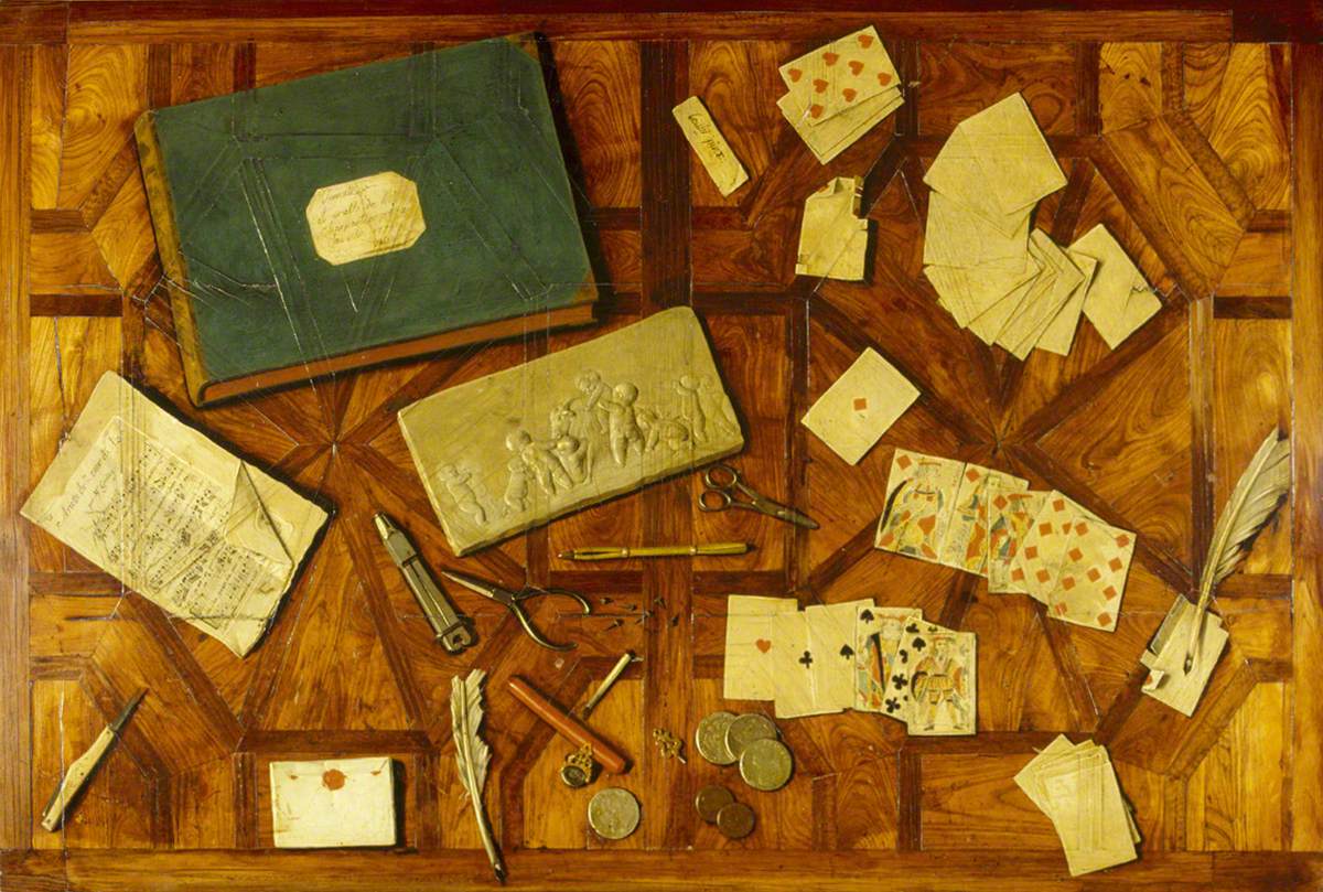 Tabletop en trompe-l'œil - Louis-Léopold Boilly