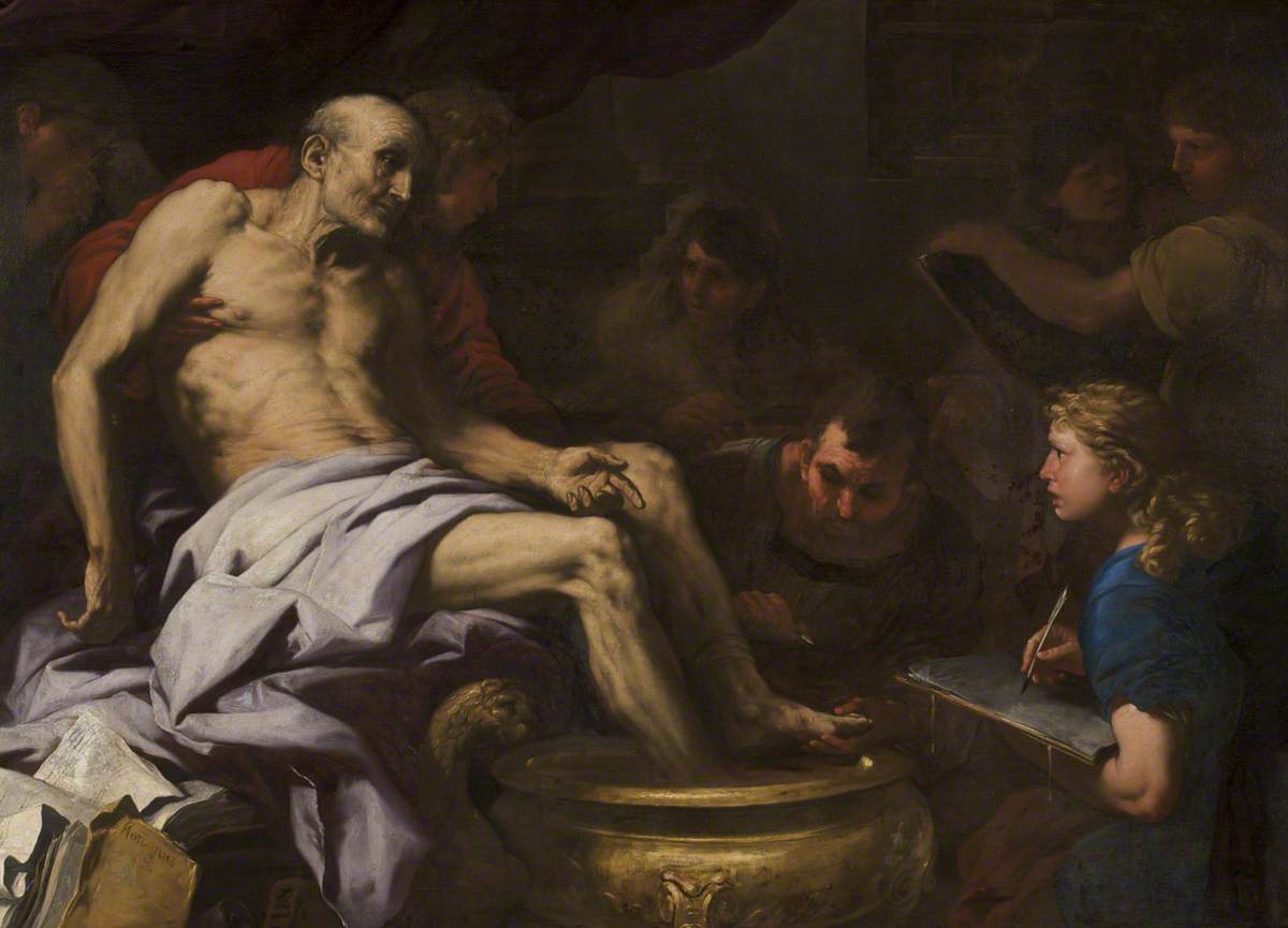La mort de Sénèque - Luca Giordano
