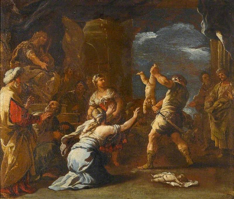 Le Jugement de Salomon - Luca Giordano
