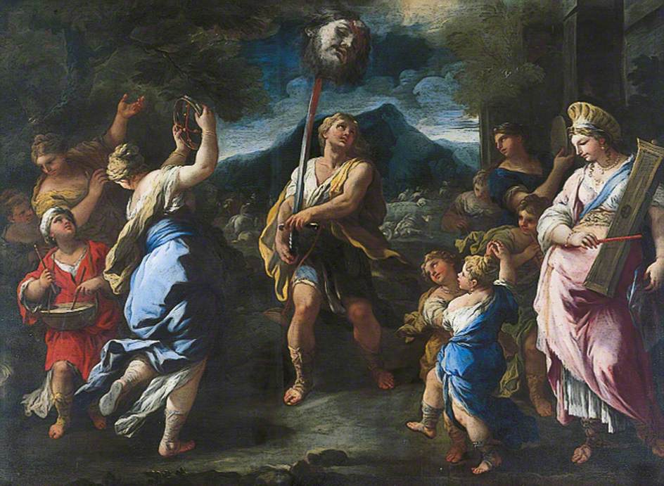 Le triomphe de David - Luca Giordano