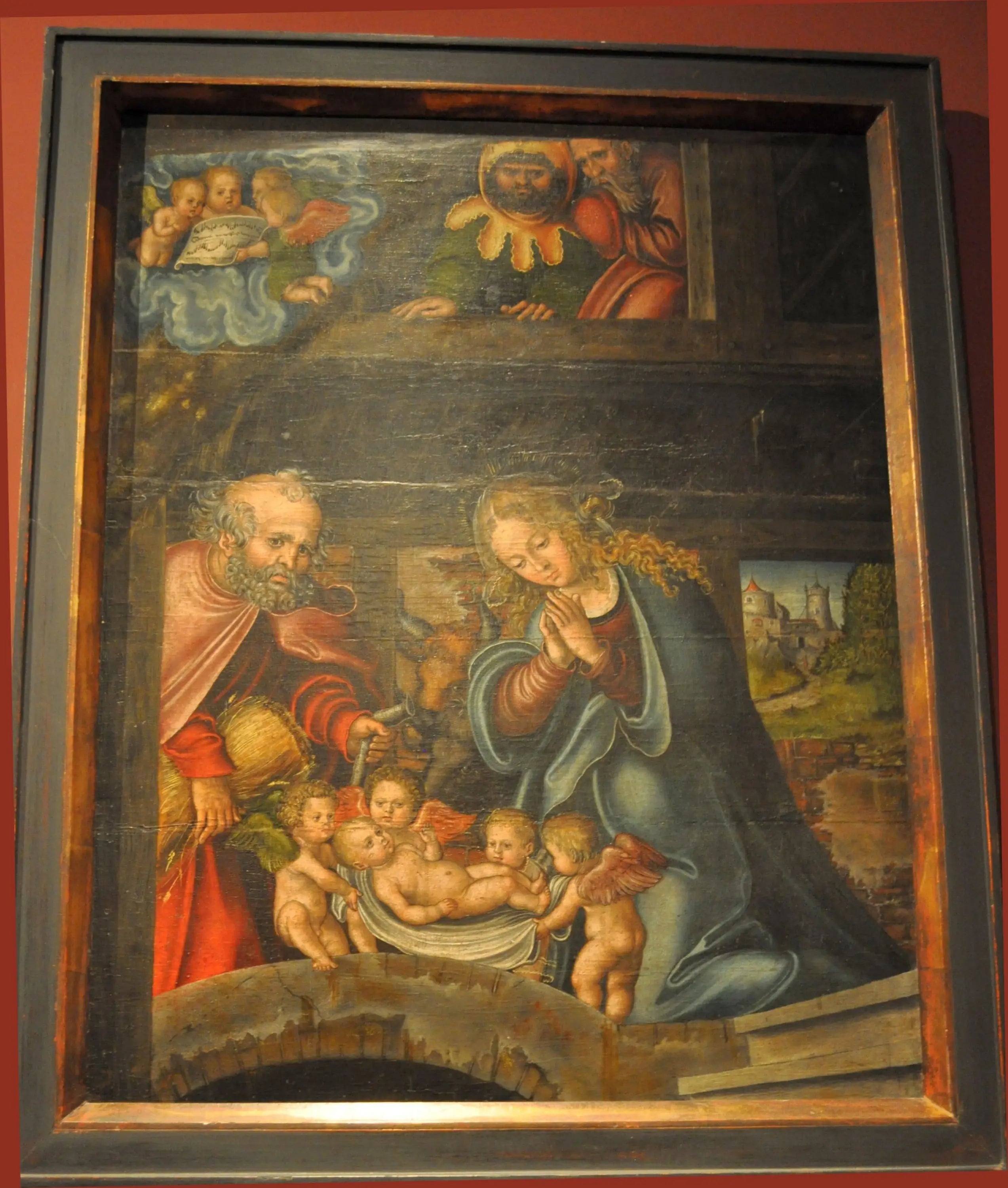 La Nativité - Lucas Cranach the Elder - Alpha Reproduction