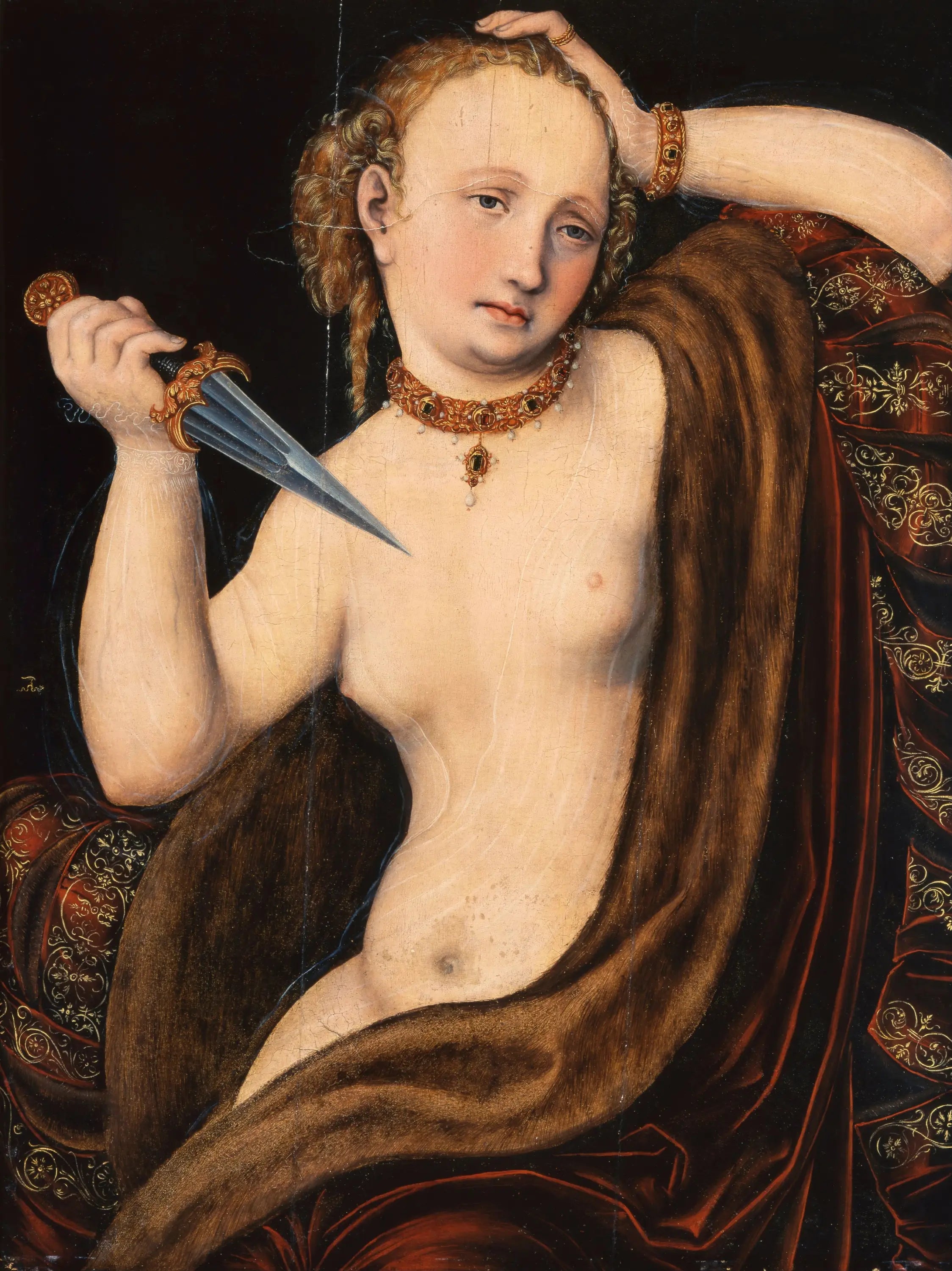 Lucrèce - Lucas Cranach the Elder - Alpha Reproduction