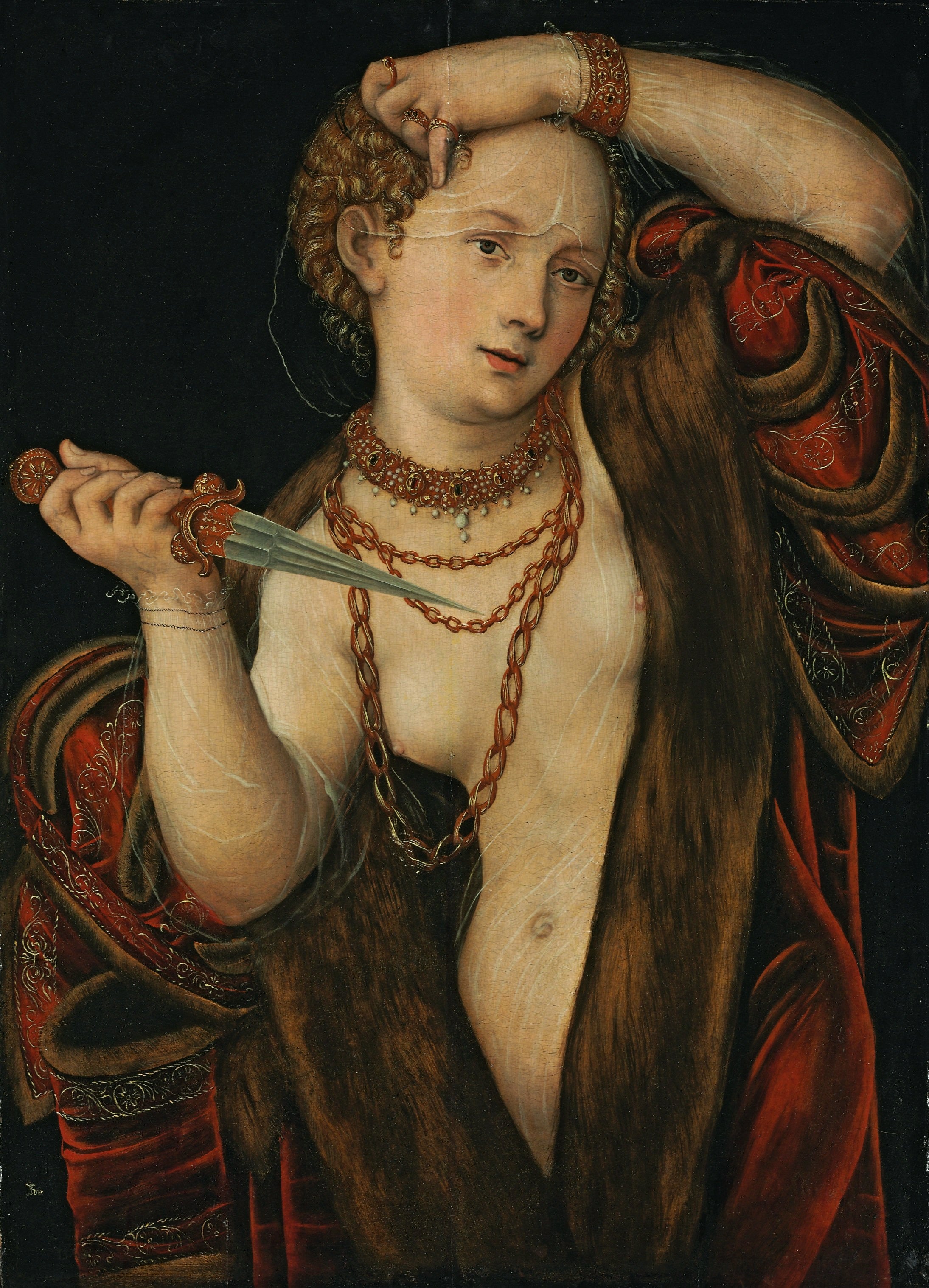 Lucrèce - Lucas Cranach the Elder - Alpha Reproduction