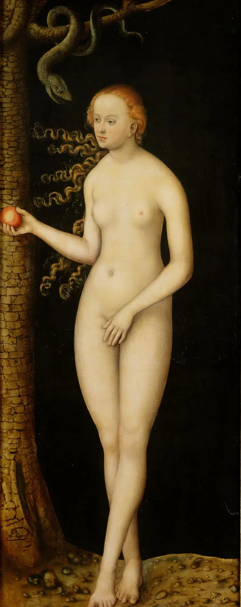 Chute de l’homme: Ève - Lucas Cranach the Elder - Alpha Reproduction