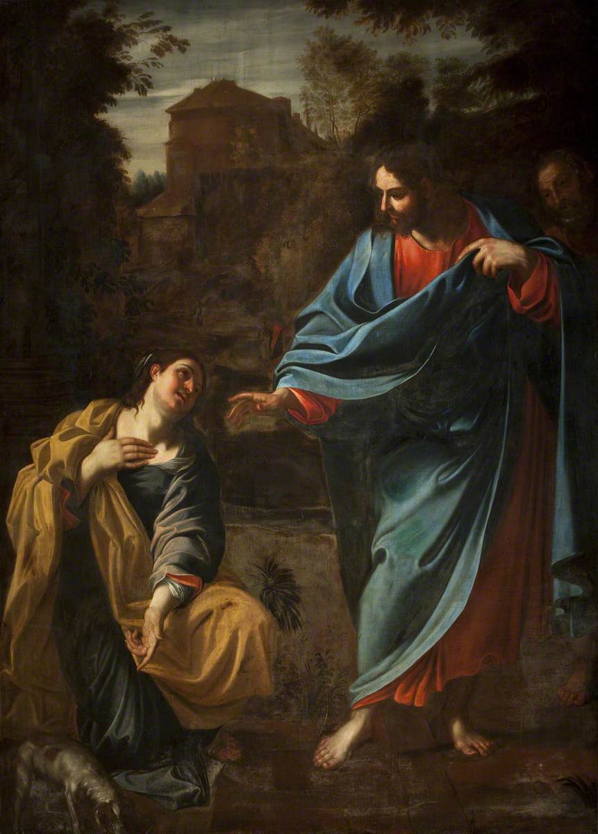 Le Christ et la femme de Canaan - Ludovico Carracci