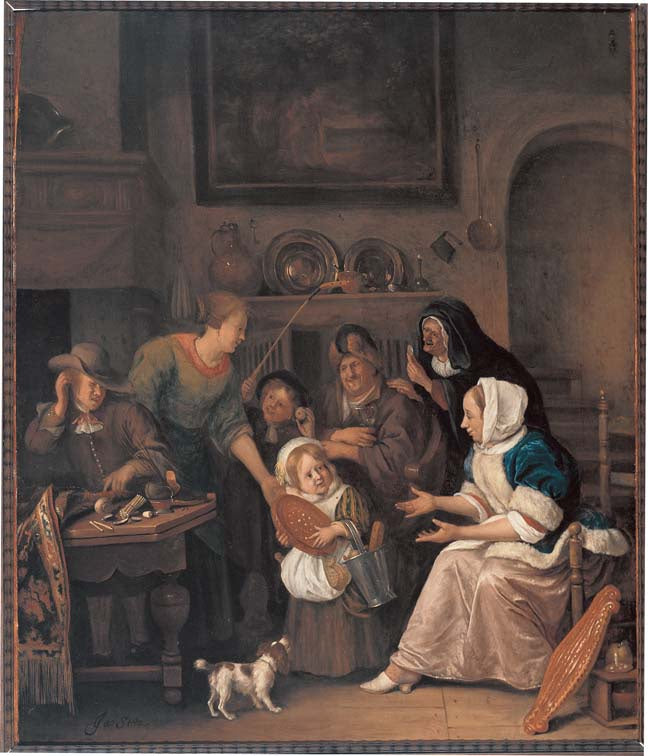 La fête de Saint Nicolas - Jan Steen