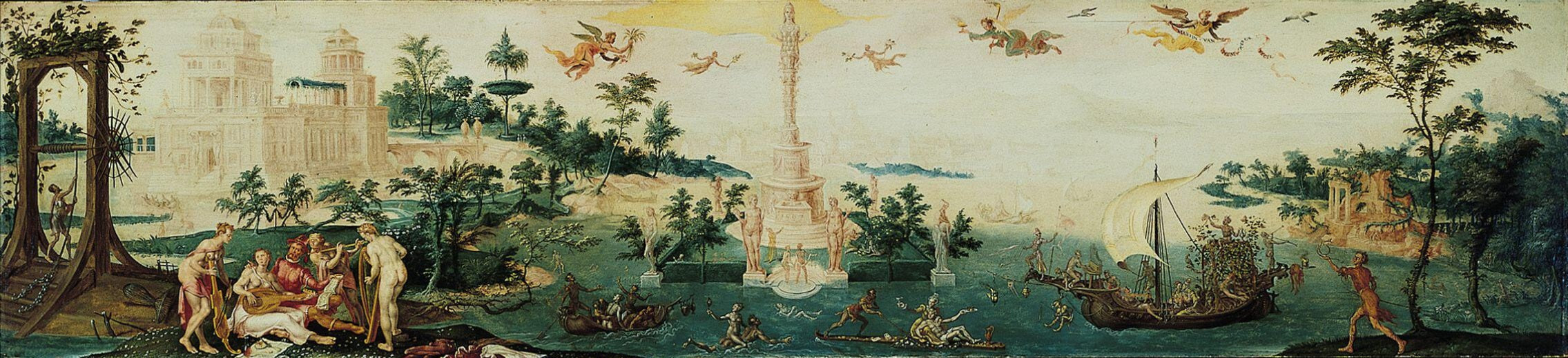 Allégorie de la nature - Maarten van Heemskerck