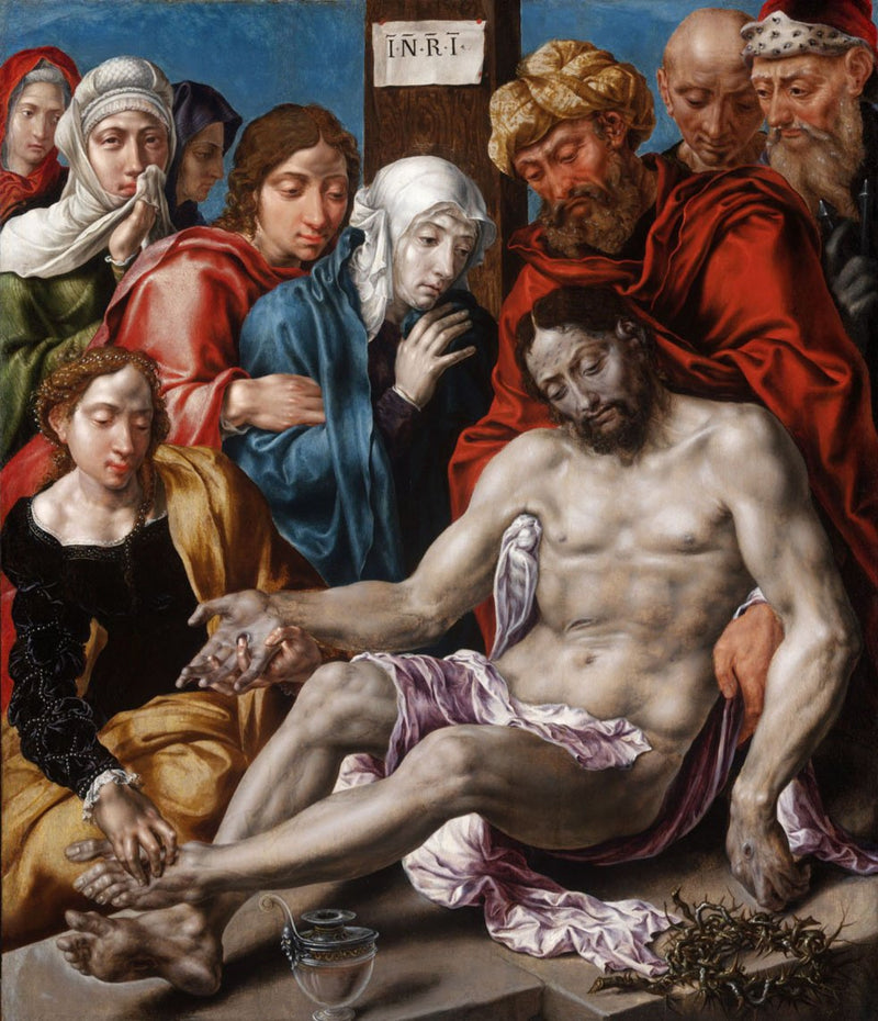 Lamentation du Christ - Maarten van Heemskerck