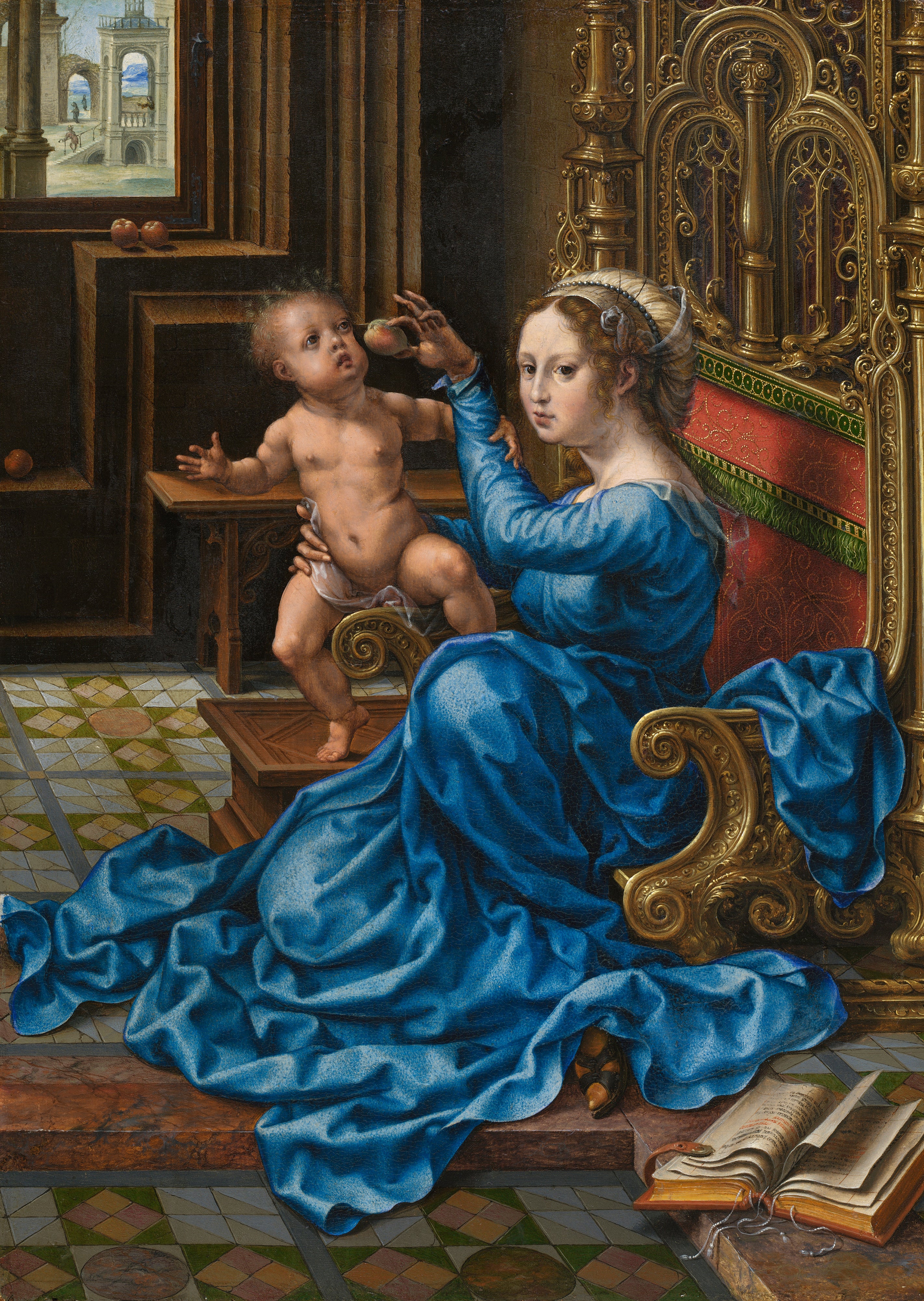 Vierge à l'Enfant - Jan Gossaert