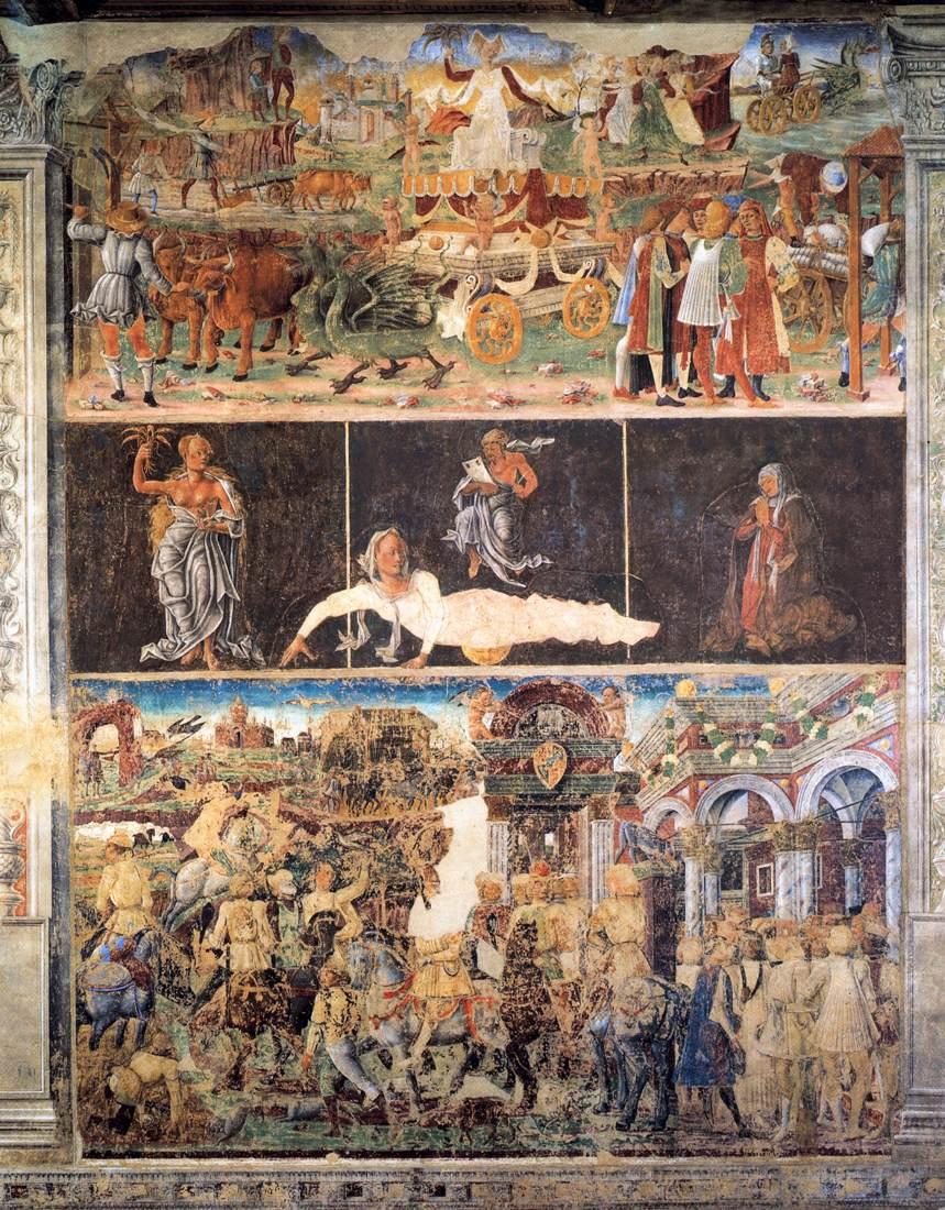 Allégorie d'août : Le triomphe de Cérès - Cosmè Tura