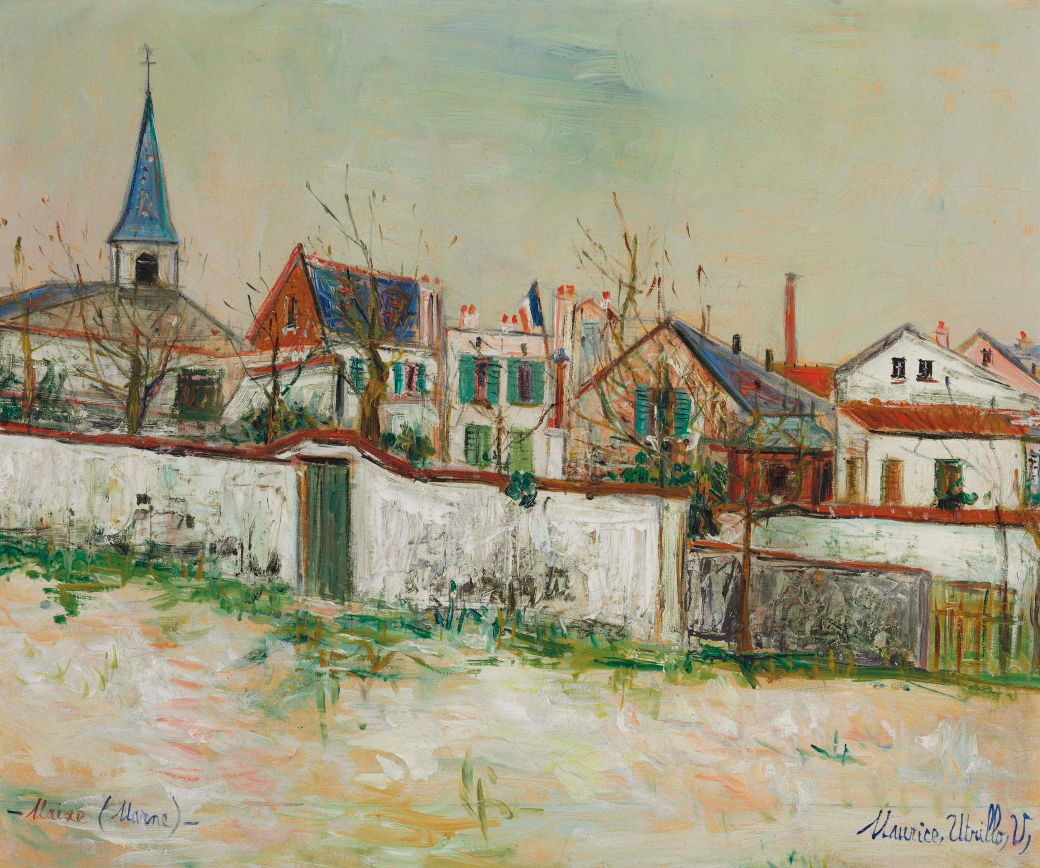 Maixe (Meurthe-et-Moselle) - Maurice Utrillo