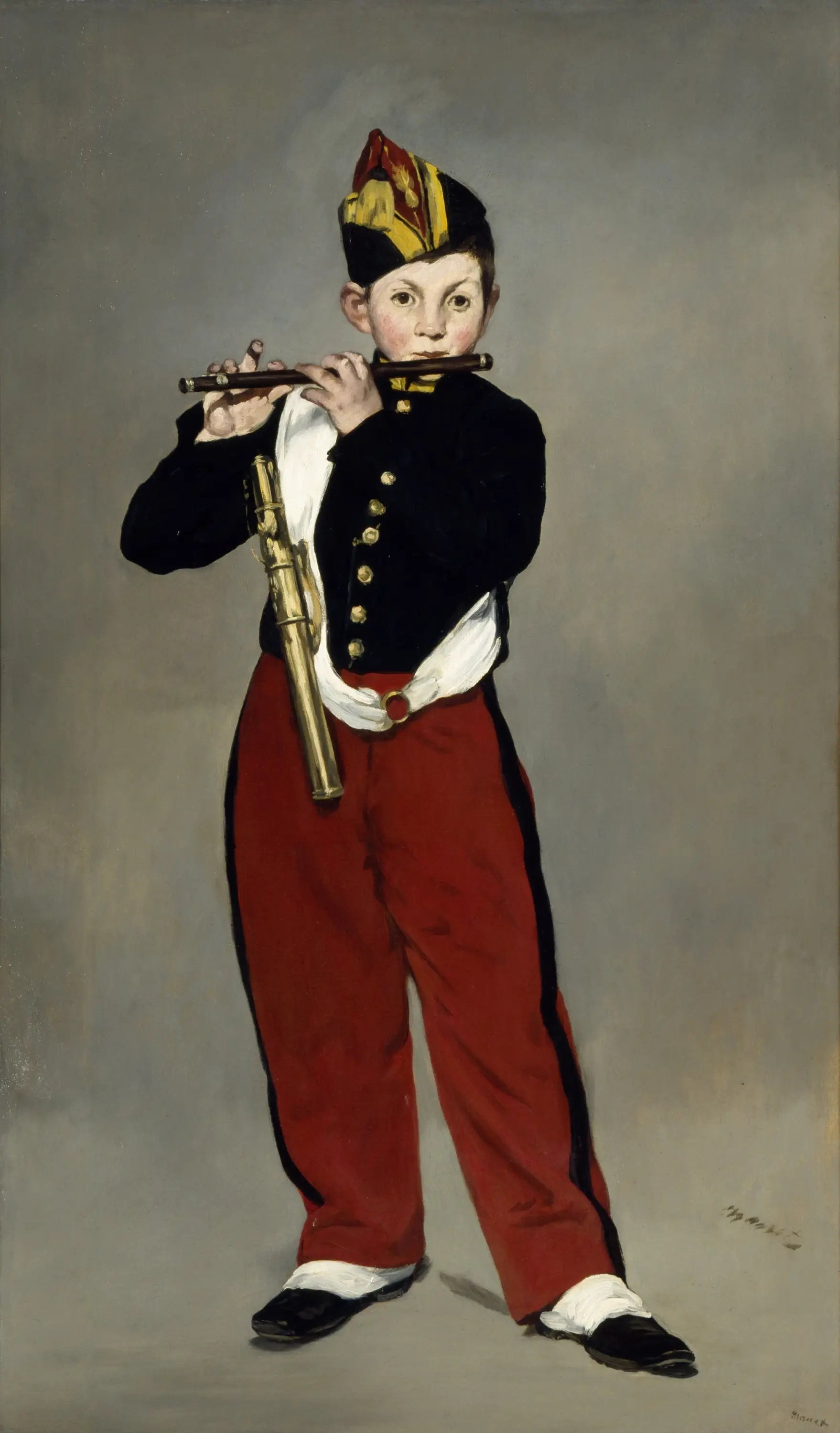 Reproduction du tableau « Le Fifre - Édouard Manet » par Alpha Reproduction en peinture à l’huile
