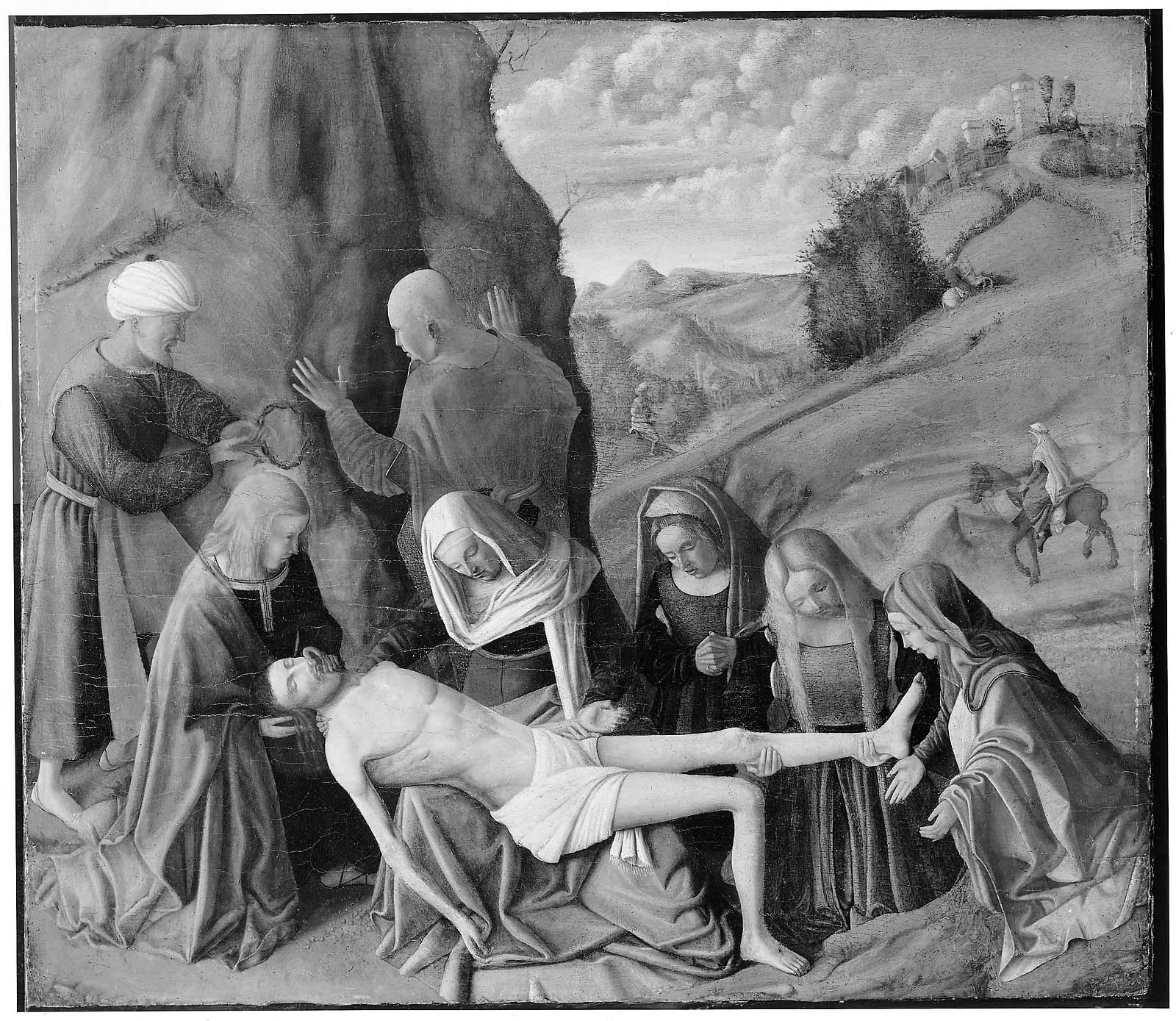 La Lamentation sur le Christ mort - Marco Basaiti