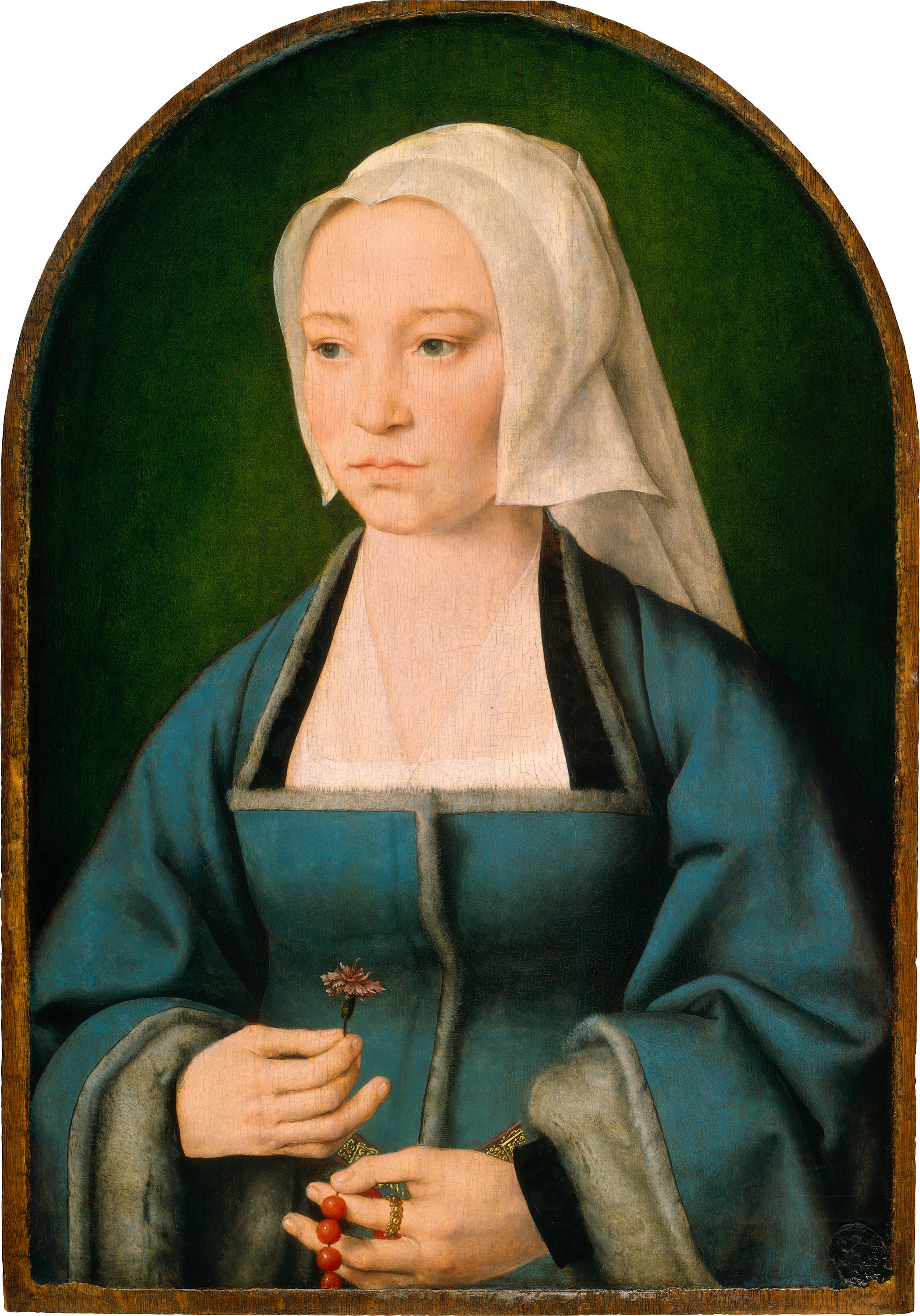 Margaretha Boghe, épouse de Joris Vézeleer - Joos van Cleve