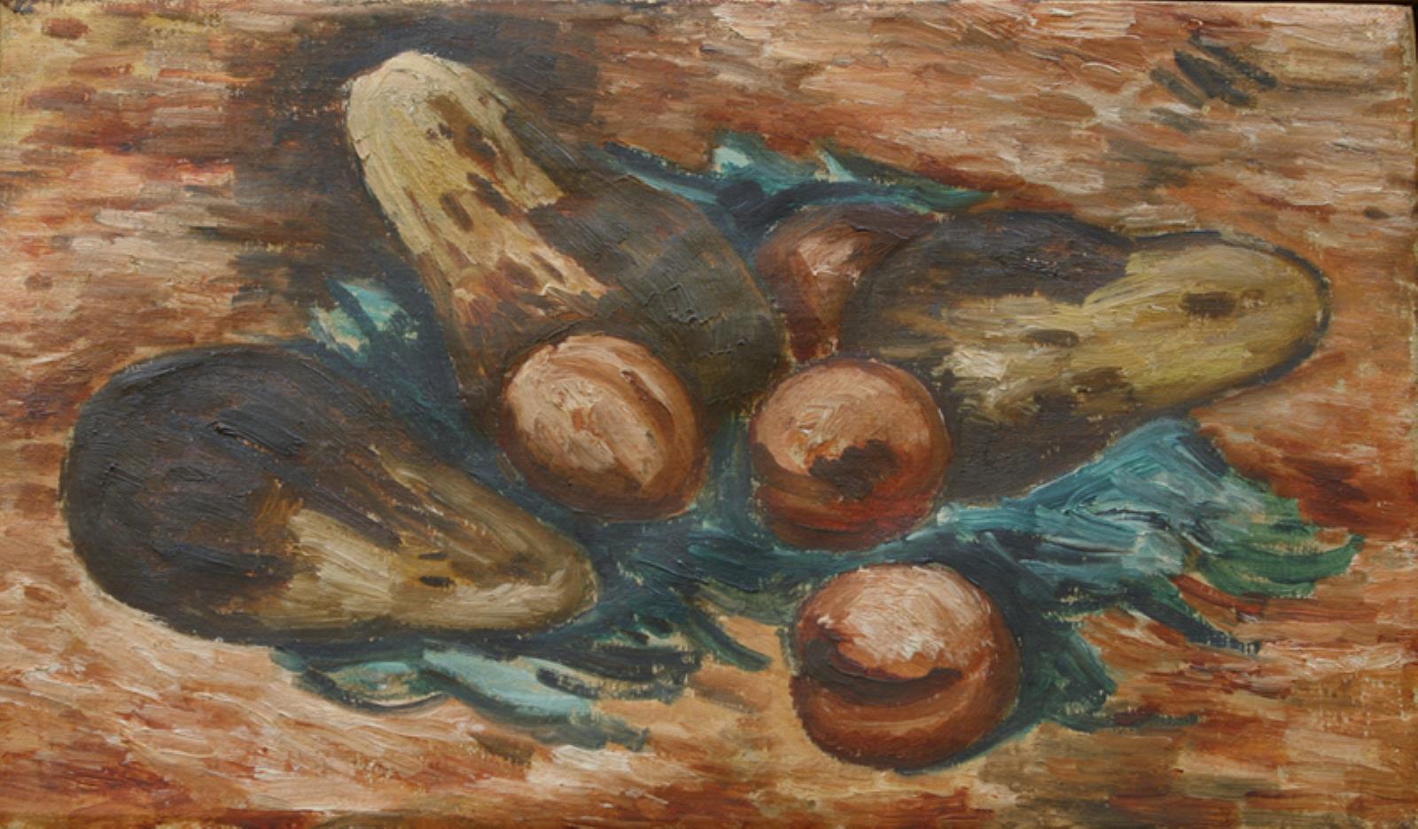 Aubergines et grenades - Marsden Hartley