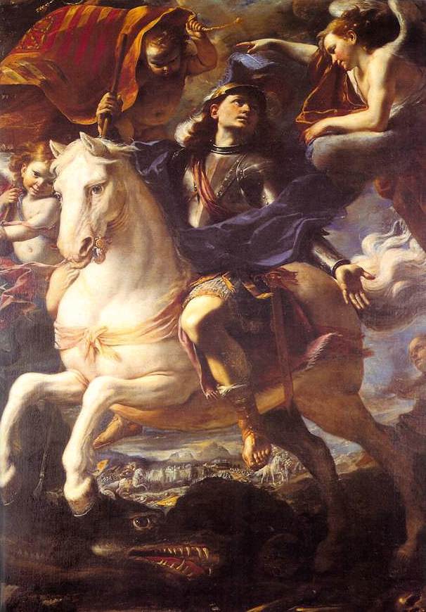 Saint Georges à cheval - Mattia Preti