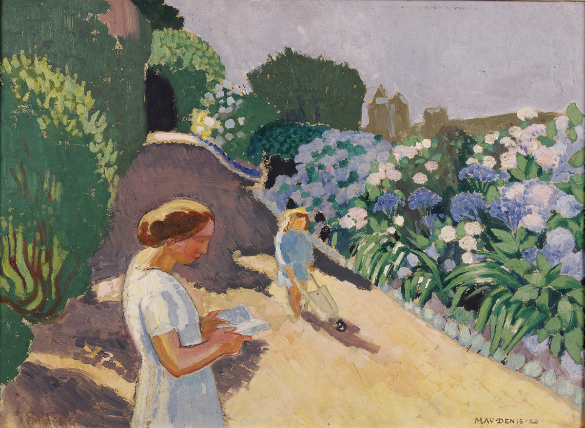Malon et les hortensias - Maurice Denis